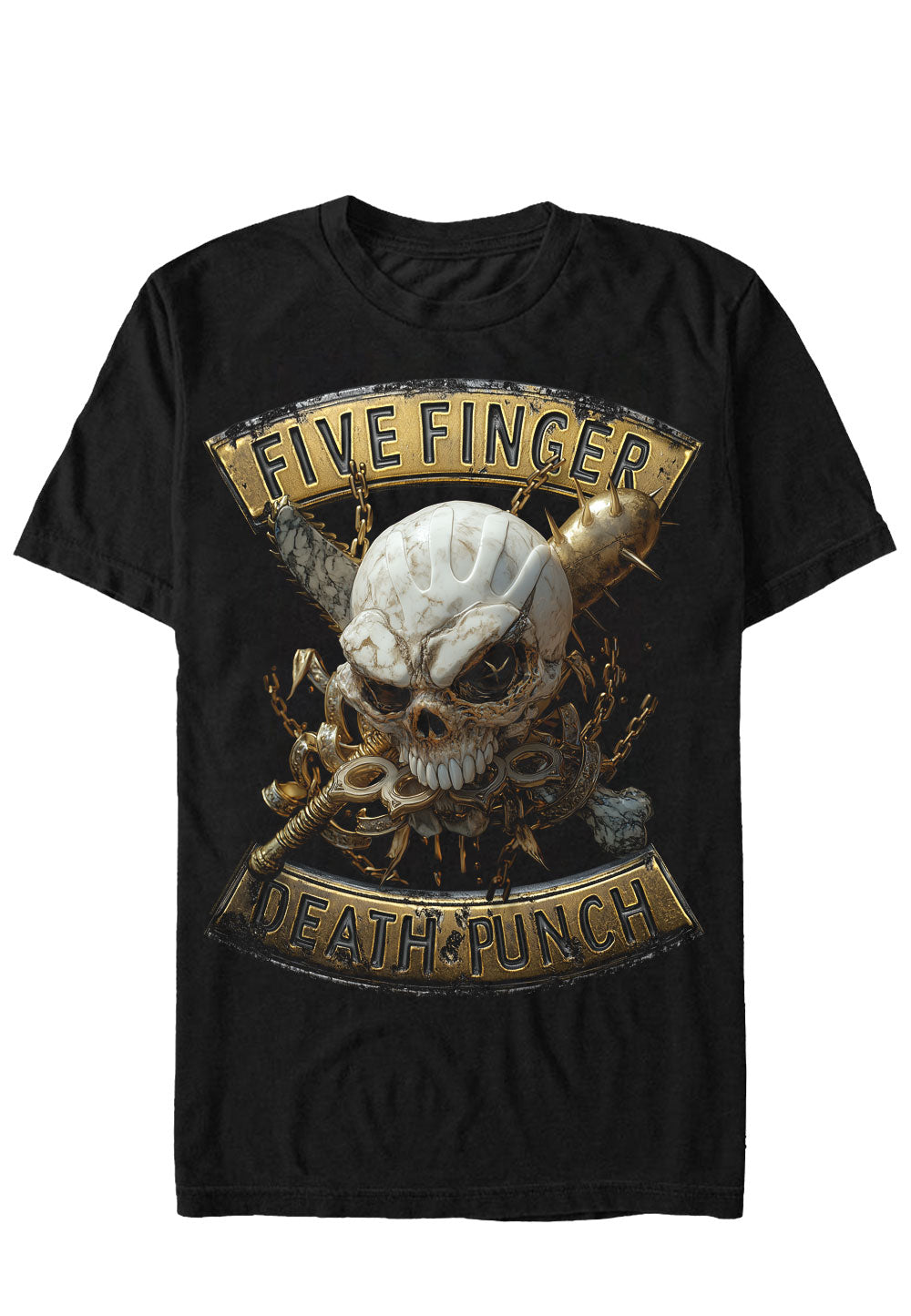 Five Finger Death Punch Golden Horde Camiseta