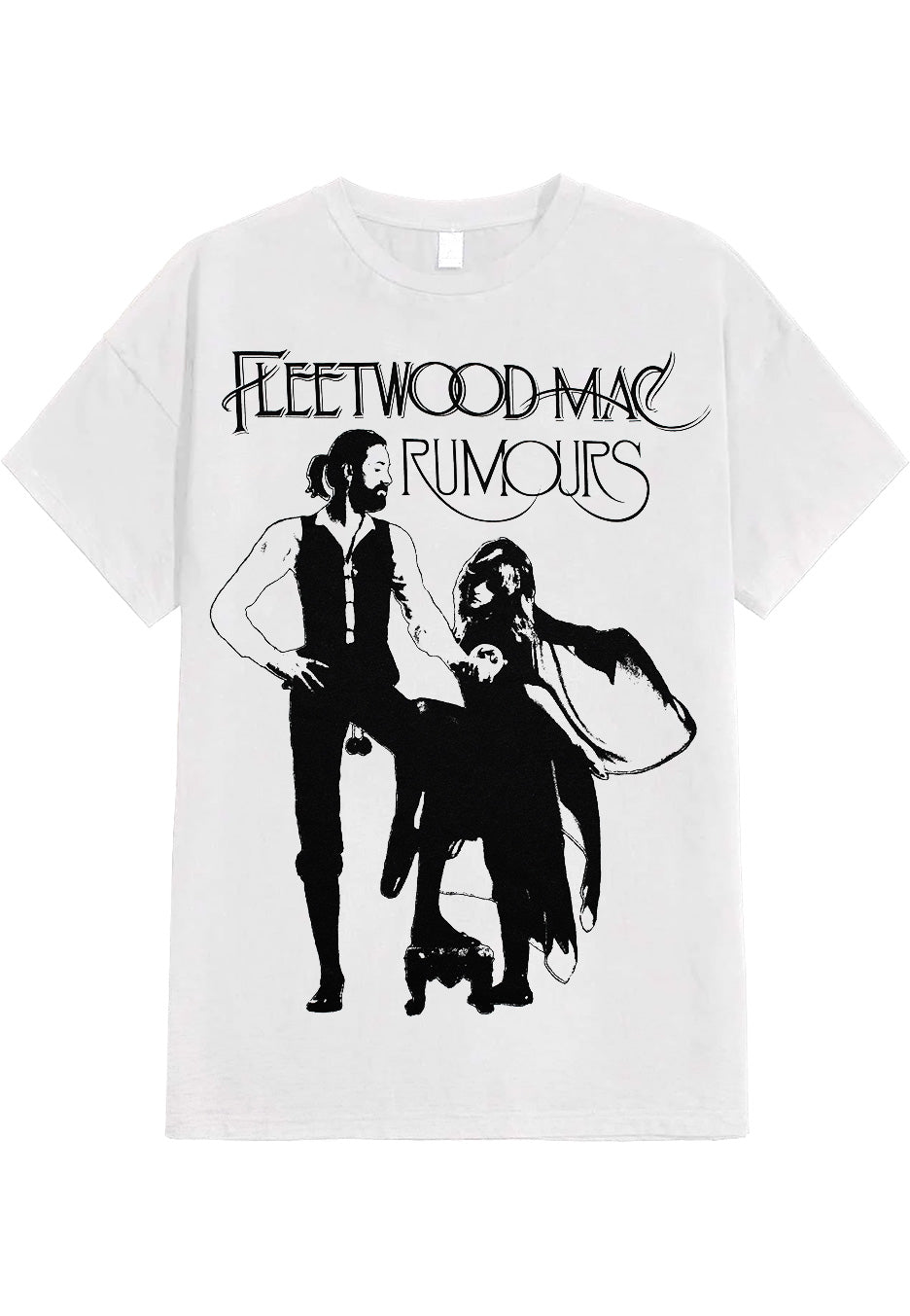 Fleetwood Mac Rumours White Camiseta