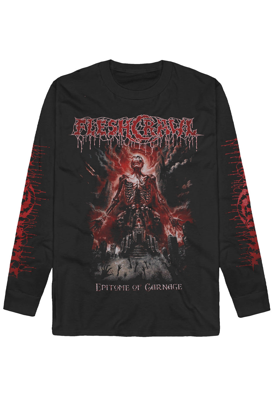 Fleshcrawl - Epitome Of Carnage - Longsleeve | Neutral-Image