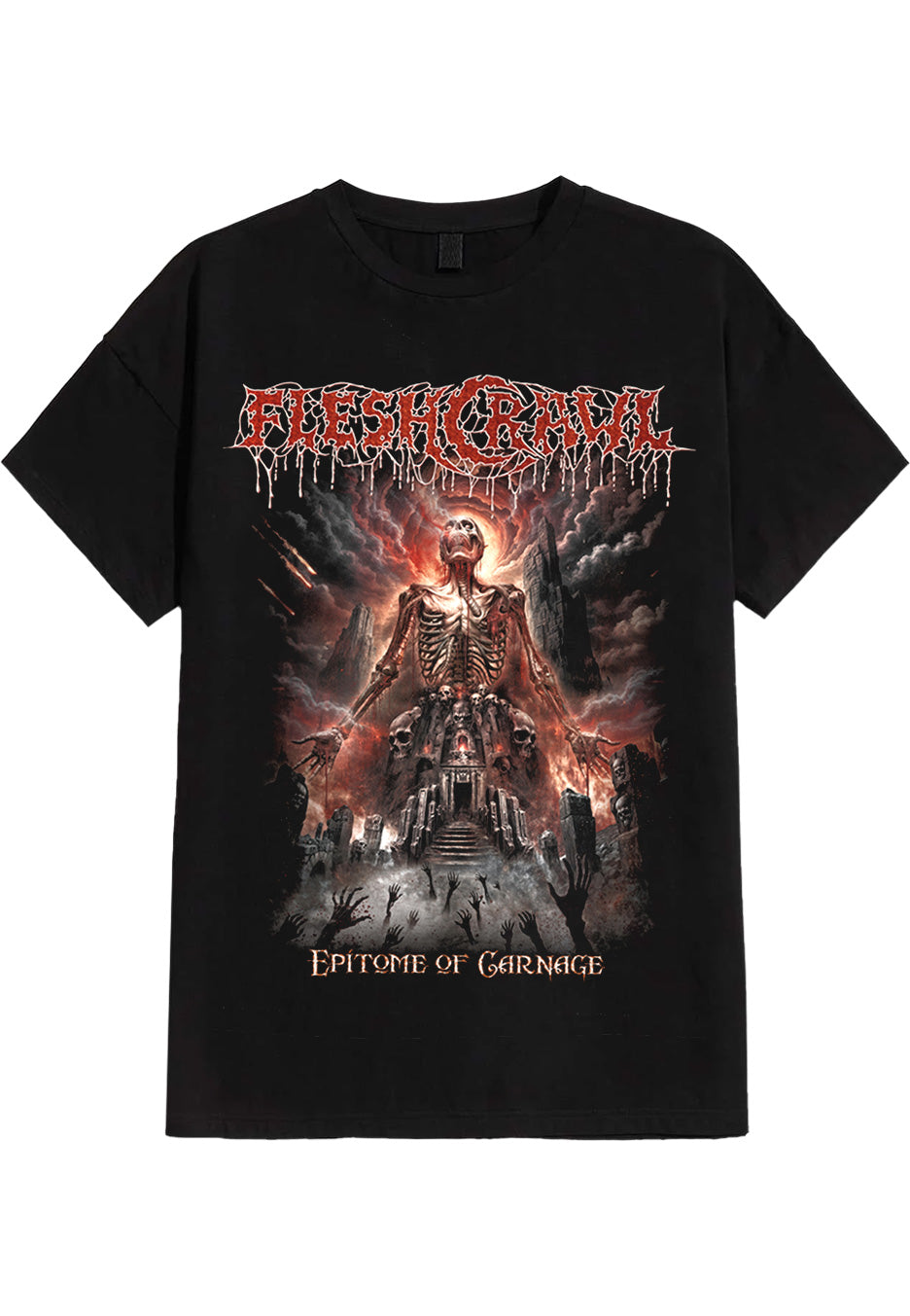 Fleshcrawl - Epitome Of Carnage - T-Shirt | Neutral-Image