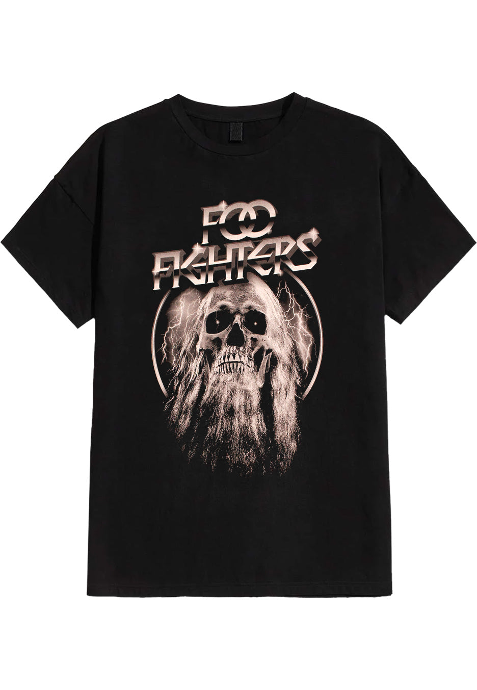 Foo Fighters - Bearded Skull - T-Shirt | Neutral-Image