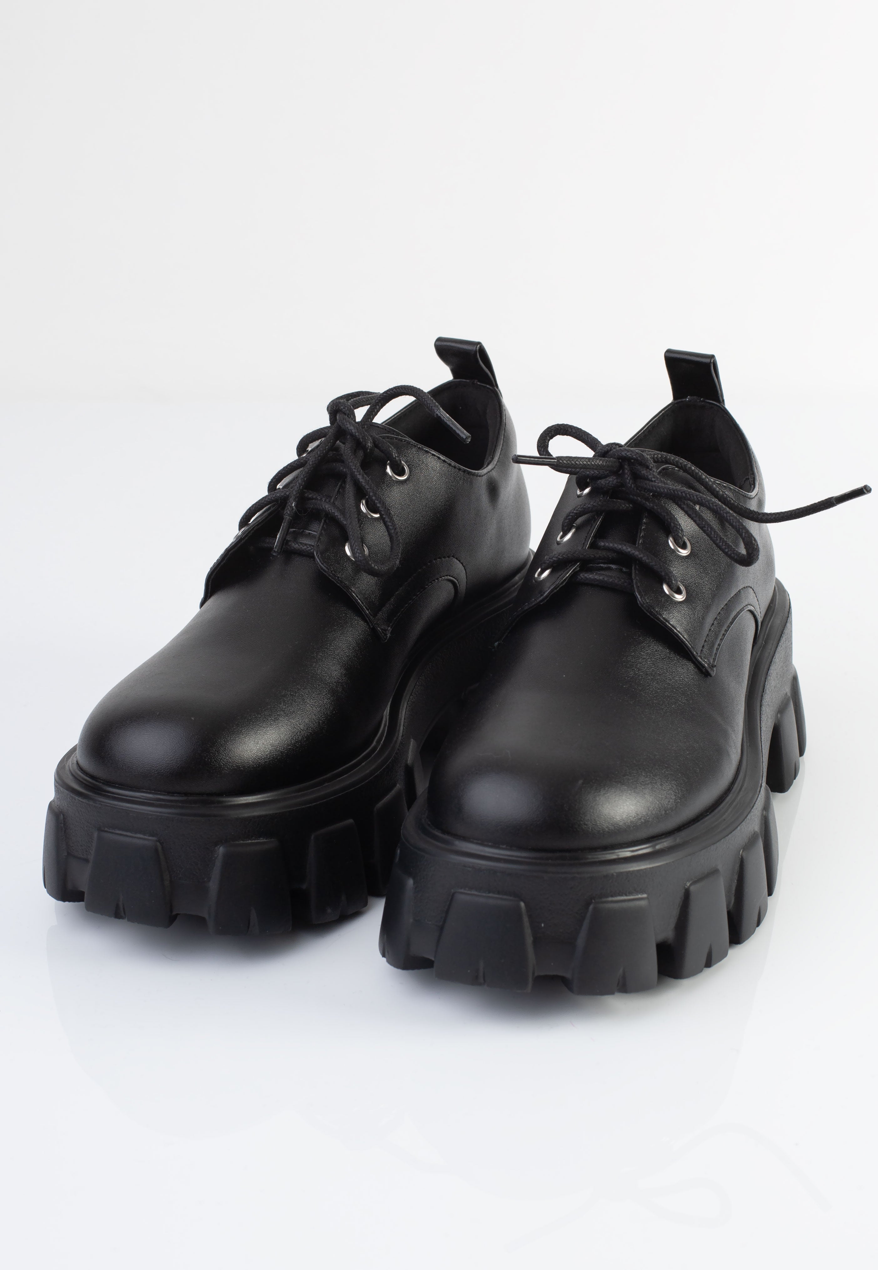 Foxblood - Platform Oxford Black - Girl Shoes | Women-Image