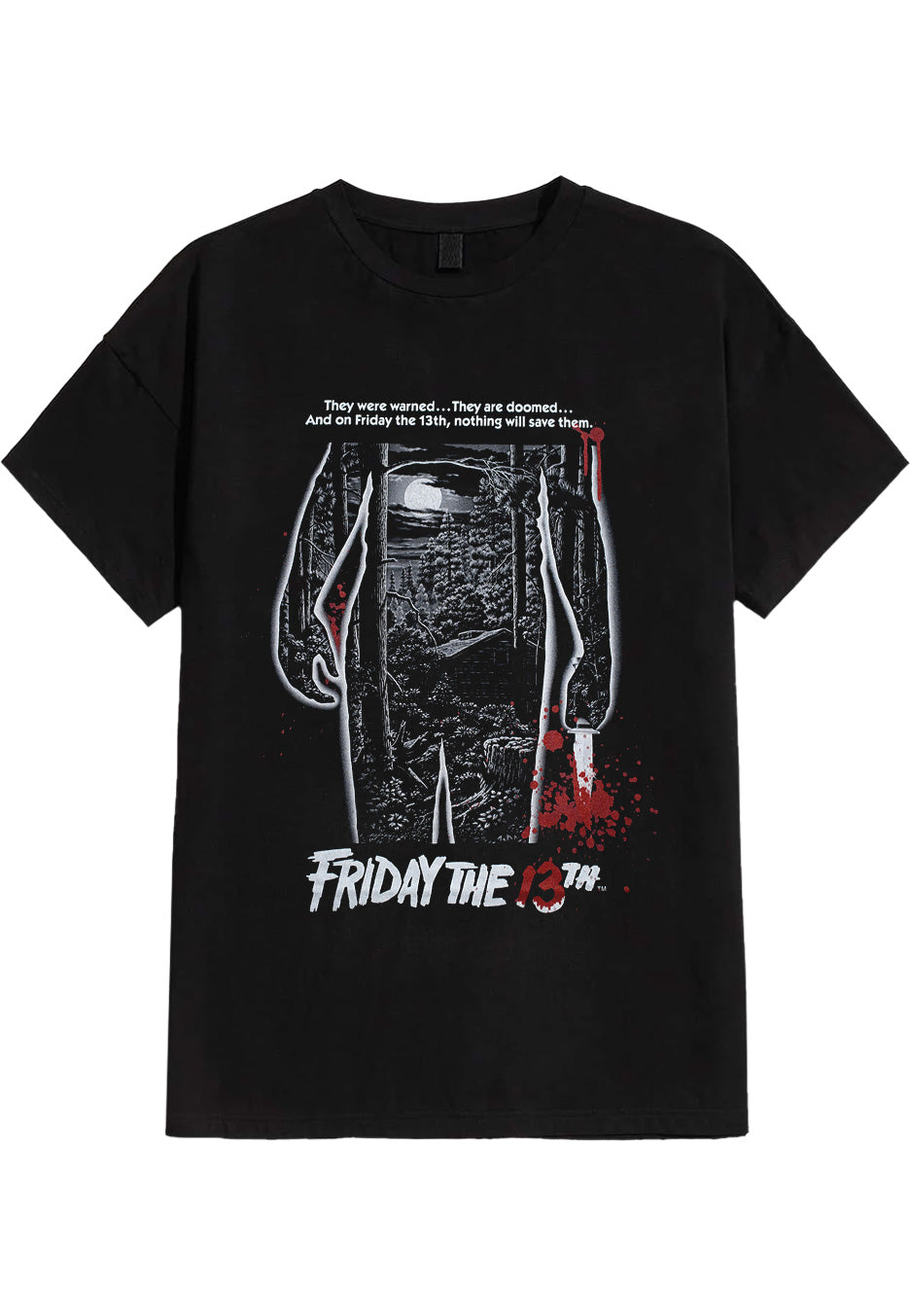 Friday The 13th - Bloody Poster - T-Shirt | Neutral-Image