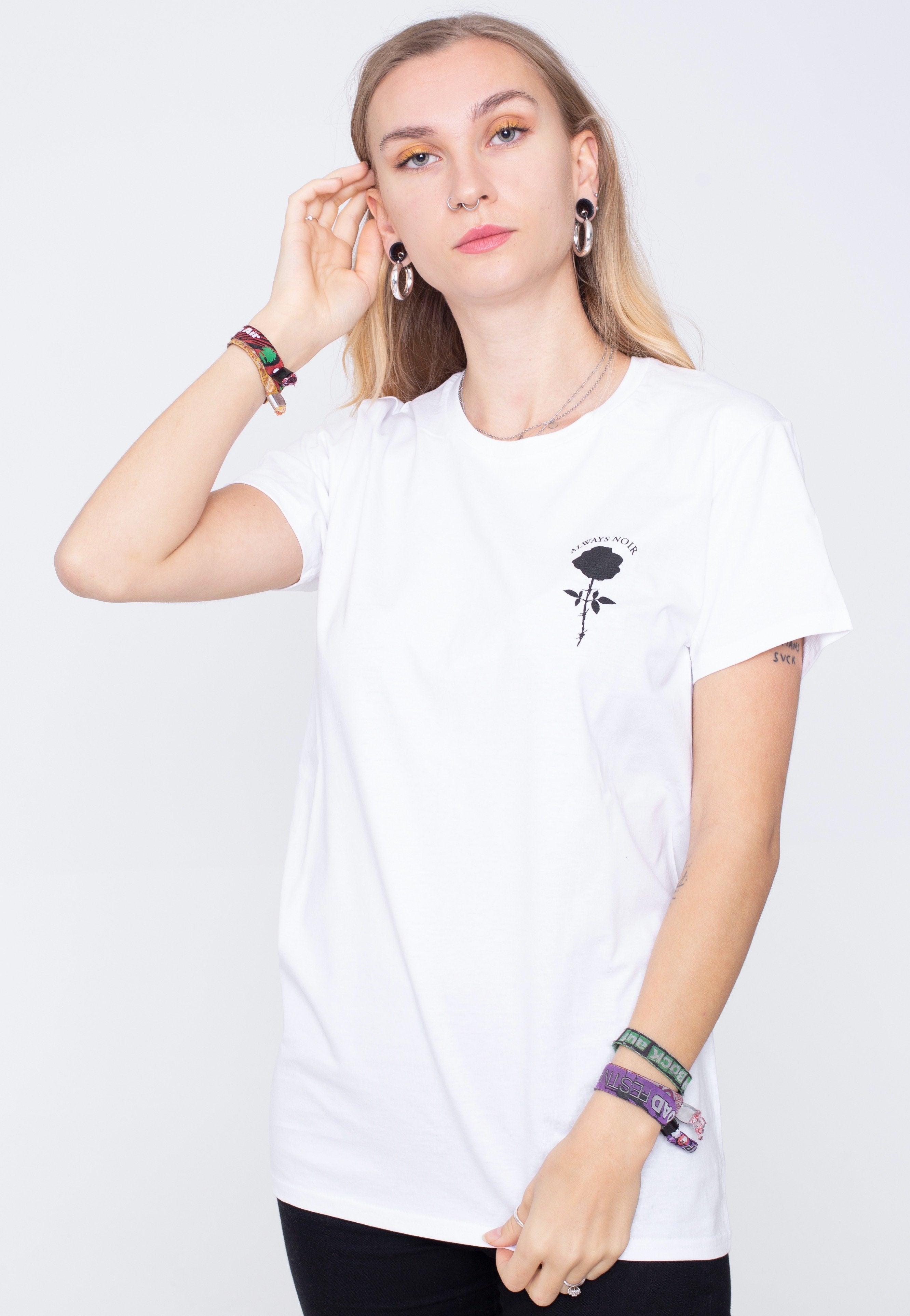 Fuchsteufelswild - Always Noir White - T-Shirt