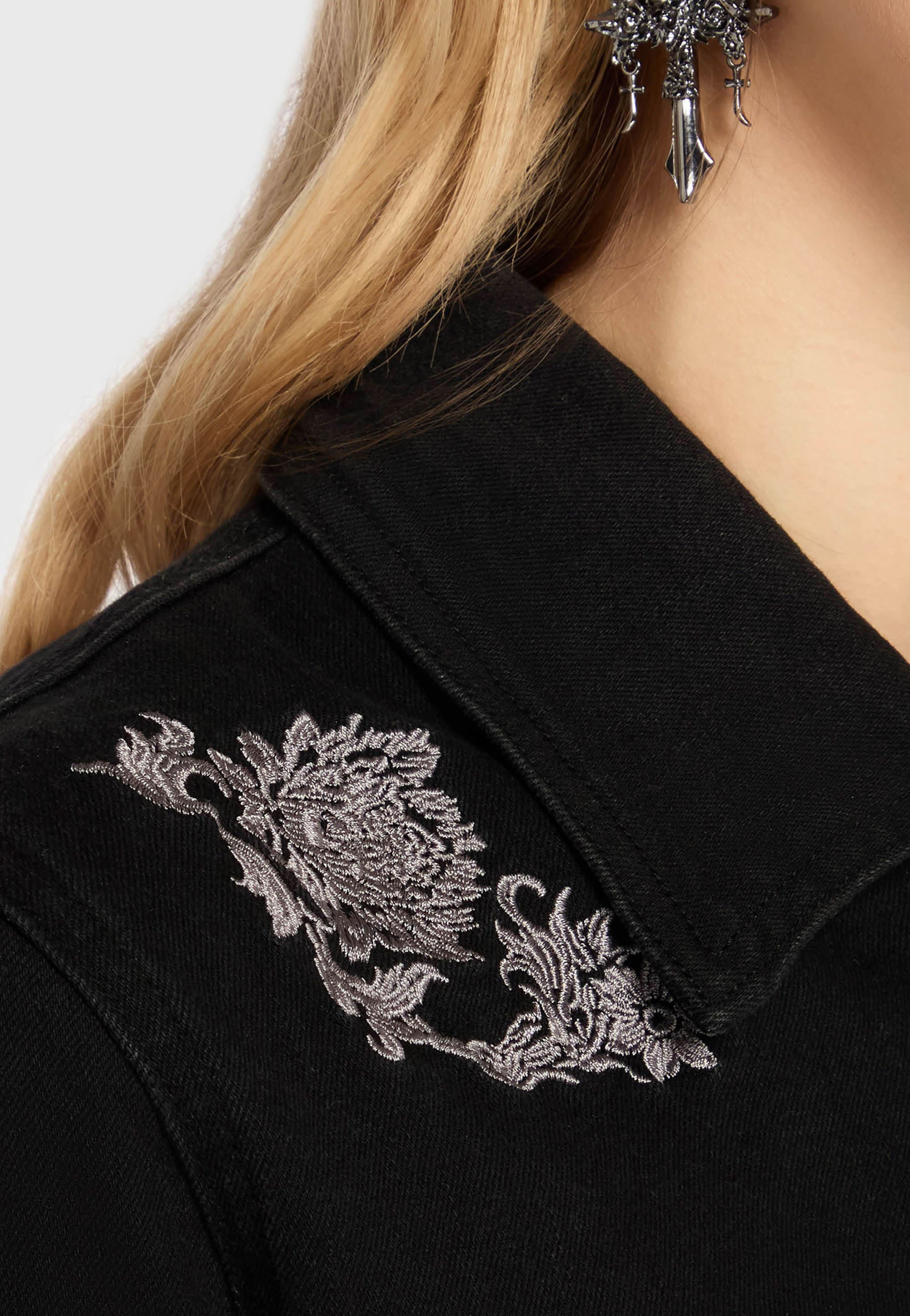 Killstar - In The Hollow Black - Jacket | Women-Image