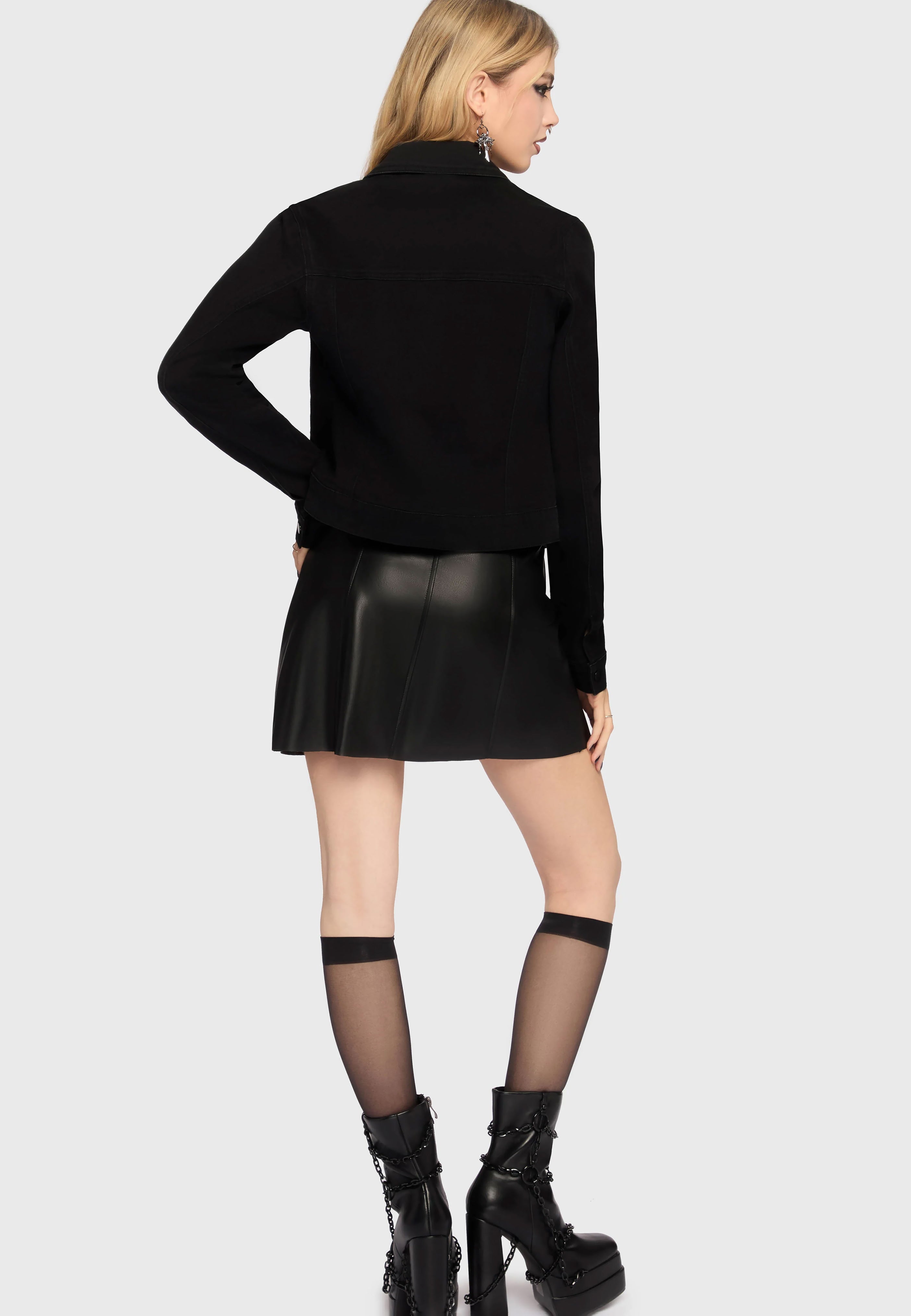 Killstar - In The Hollow Black - Jacket | Women-Image