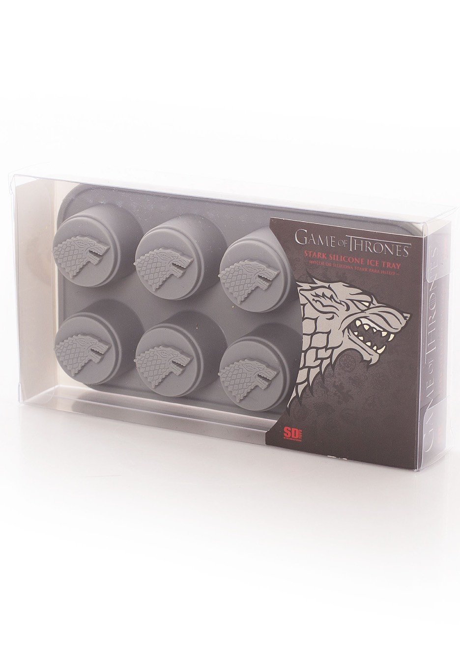 Game Of Thrones - Stark Logo Silicone - Ice Mould
