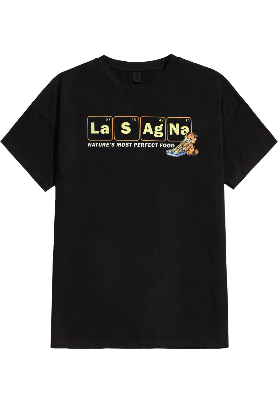 Garfield - Lasagna Periodic - T-Shirt | Neutral-Image