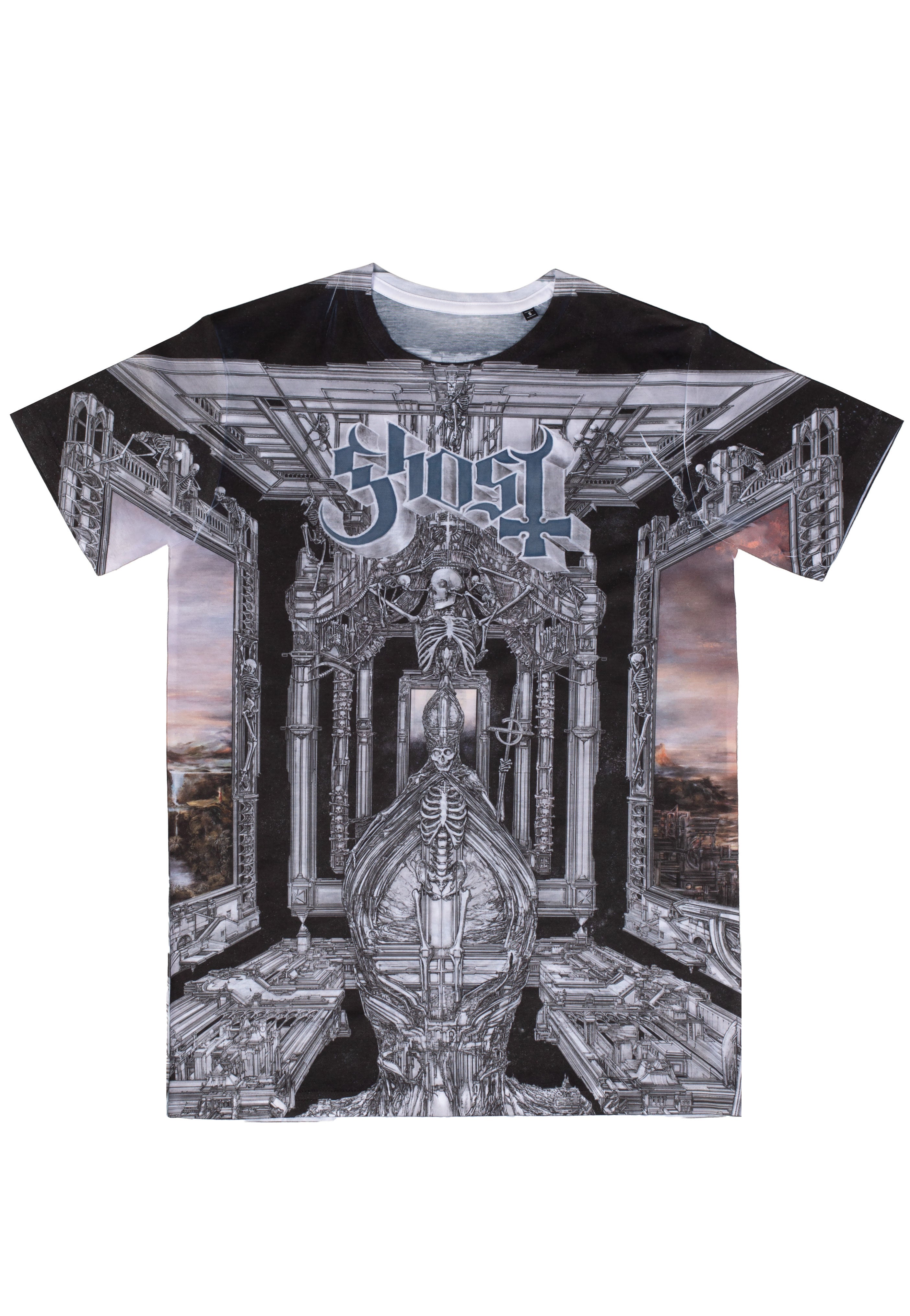 Ghost - Skeleta Allover - T-Shirt | Neutral-Image