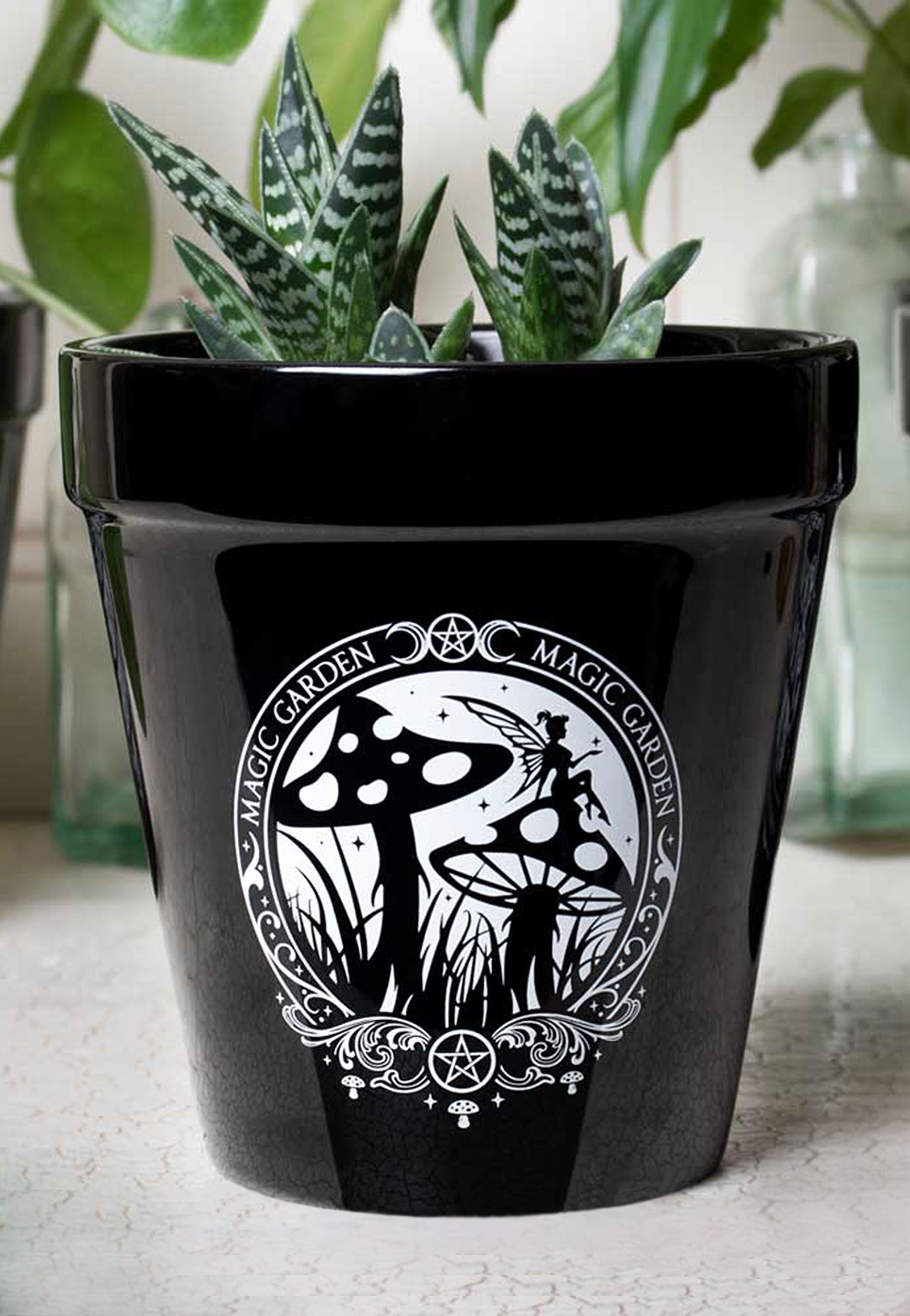 neutral plant pots Alchemy England - Magic Garden - Plant Pot