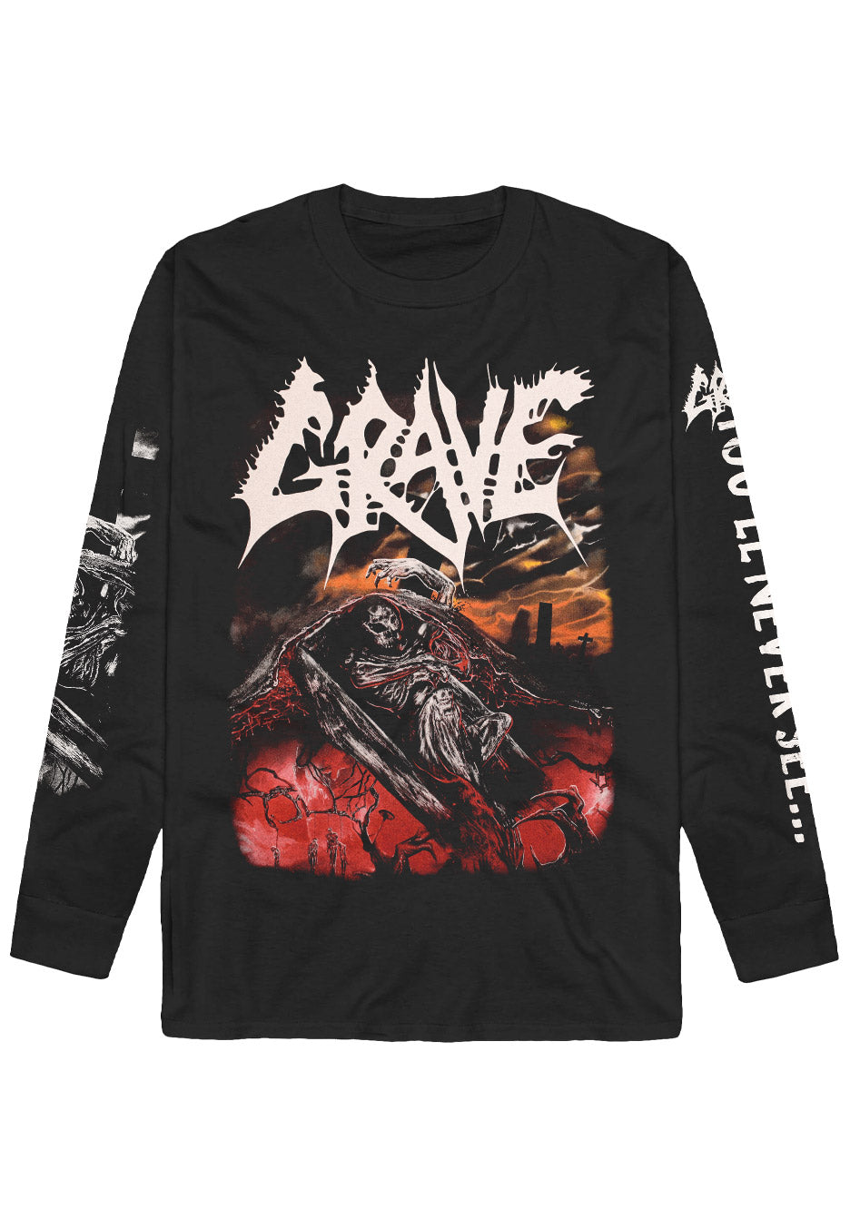 Grave - You´ll Never See - Longsleeve | Nuclear Blast