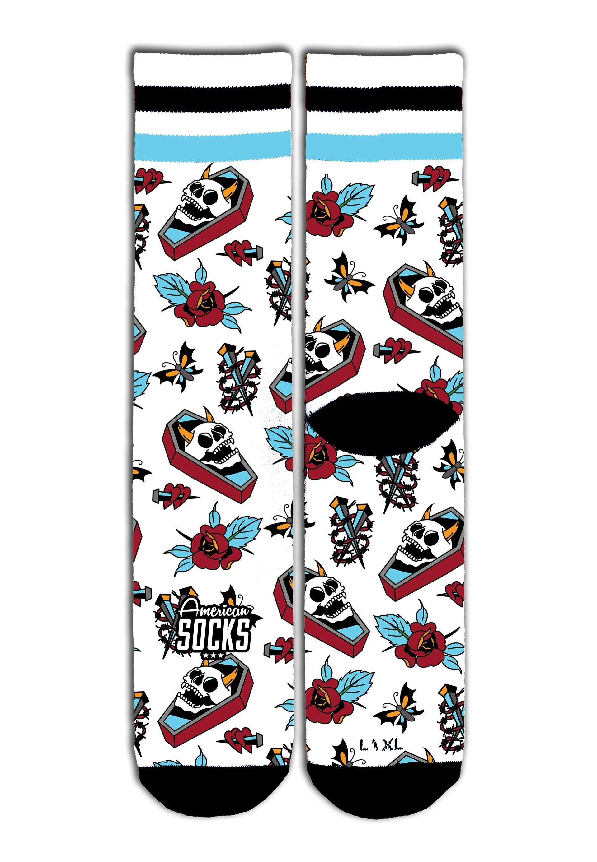 American Socks - Grave Bloom - Socks | Neutral-Image