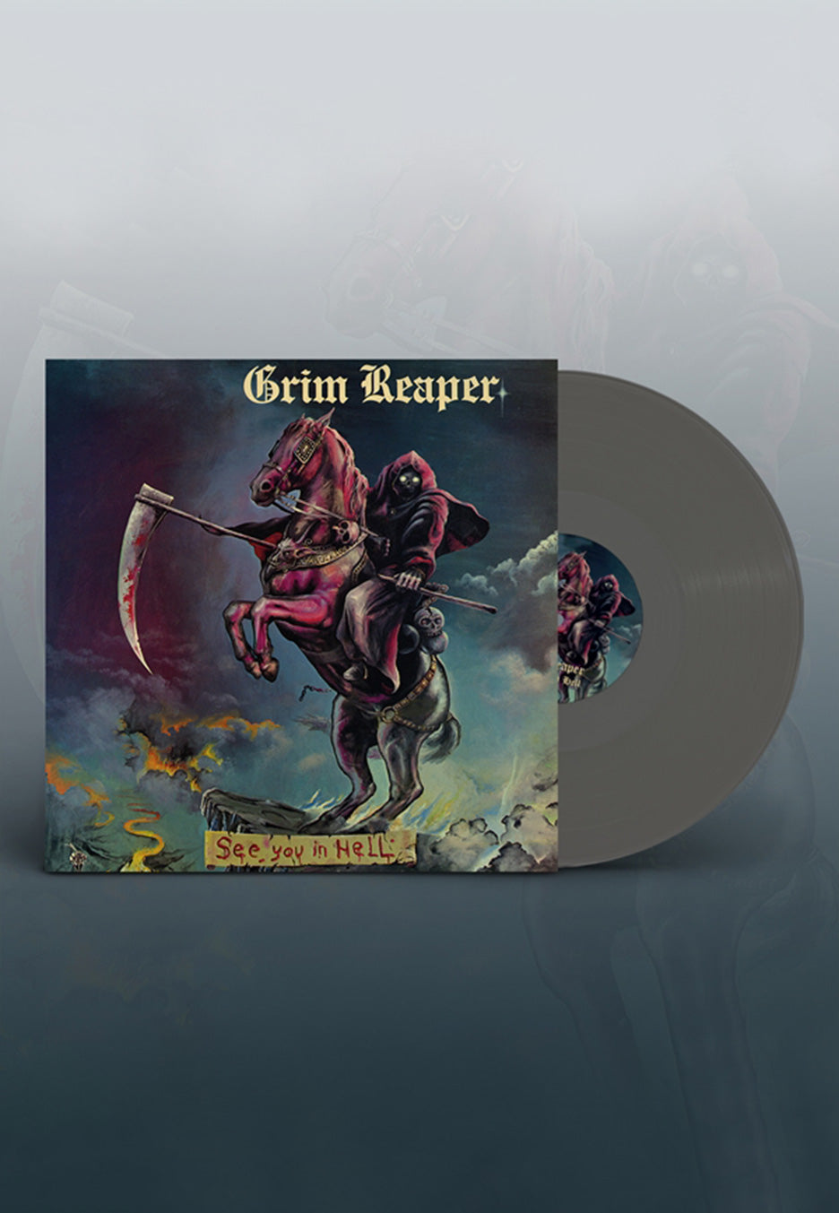 Grim Reaper - See You In Hell Ltd. Grey - Colored Vinyl | Nuclear