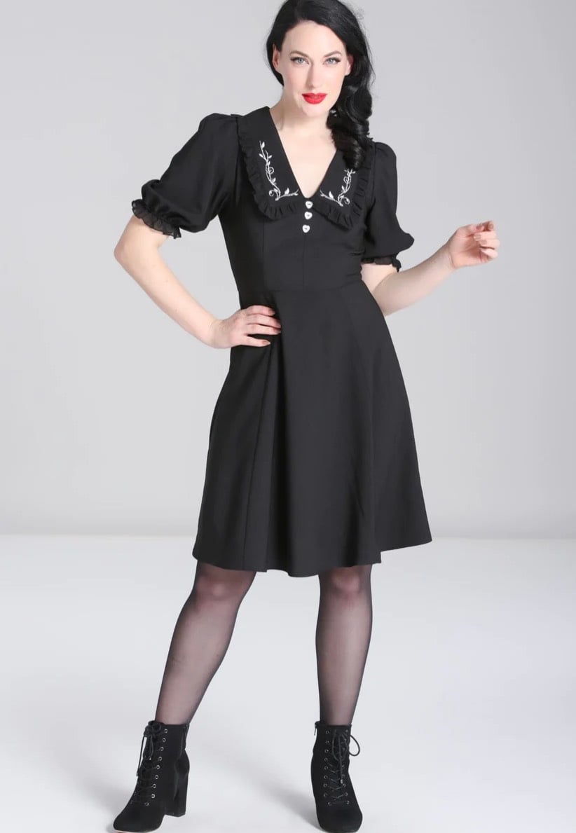 Hellbunny - Vintage Black - Dress