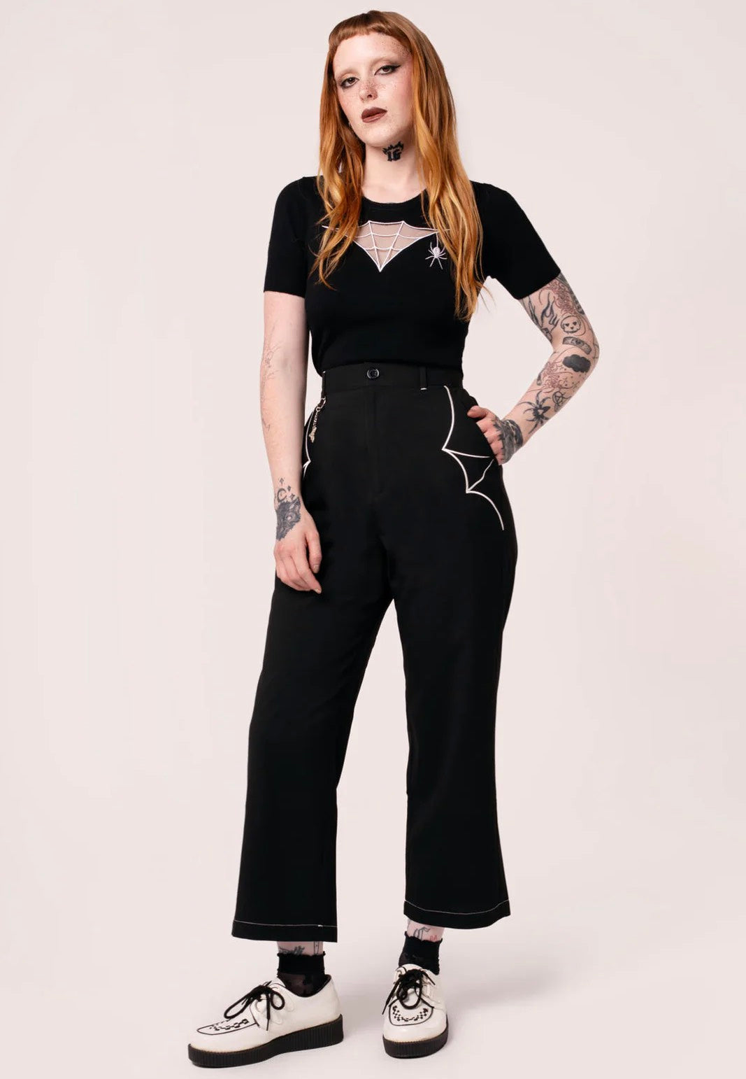 Hellbunny - Drusilla Black - Pants | Women-Image