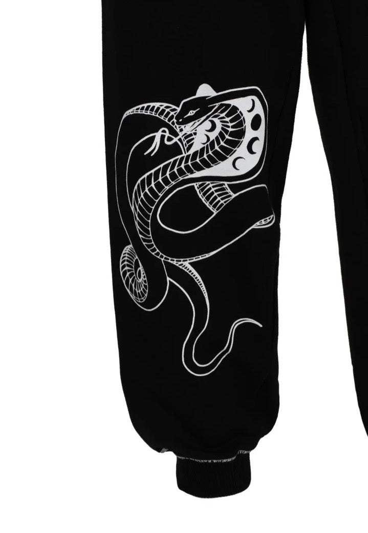 Hellbunny - Venom Black - Sweat Pants | Women-Image