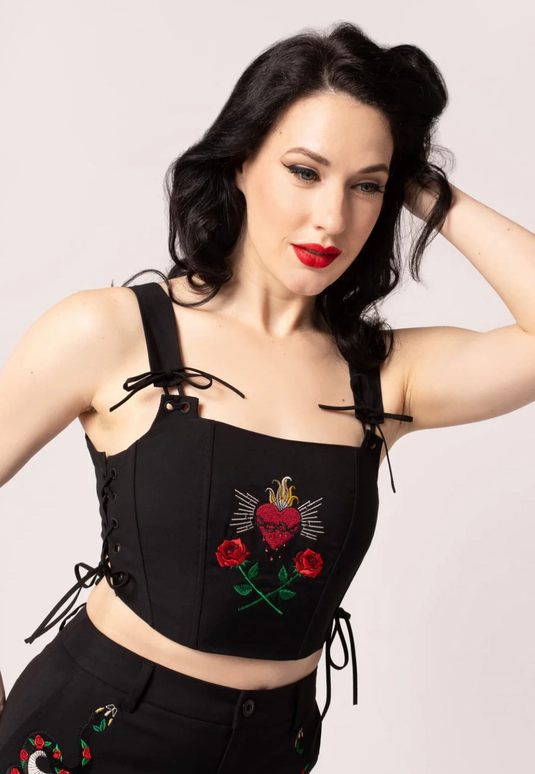 Hellbunny - Viva Maria Black - Corset | Women-Image