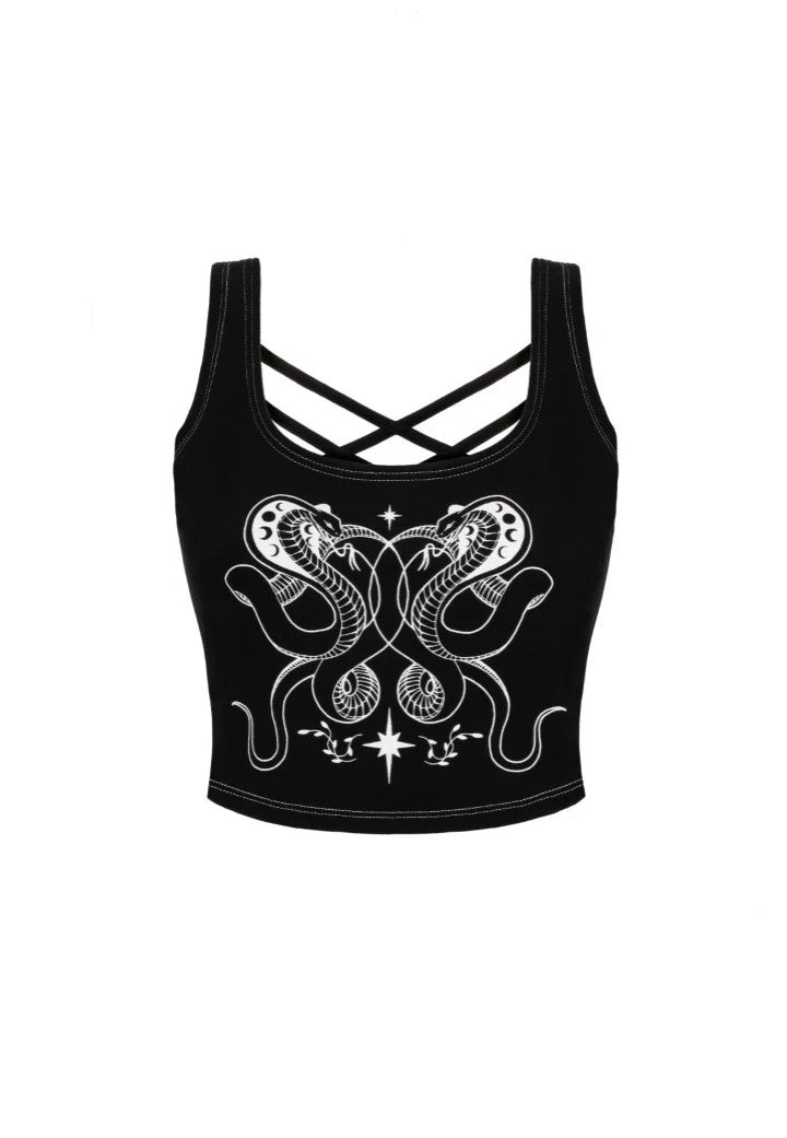 Hellbunny - Venom Crop - Top | Women-Image