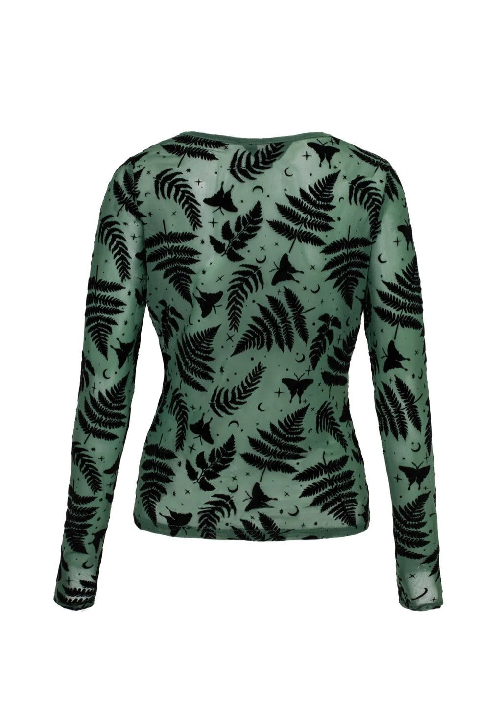Hellbunny Fearn Green Top