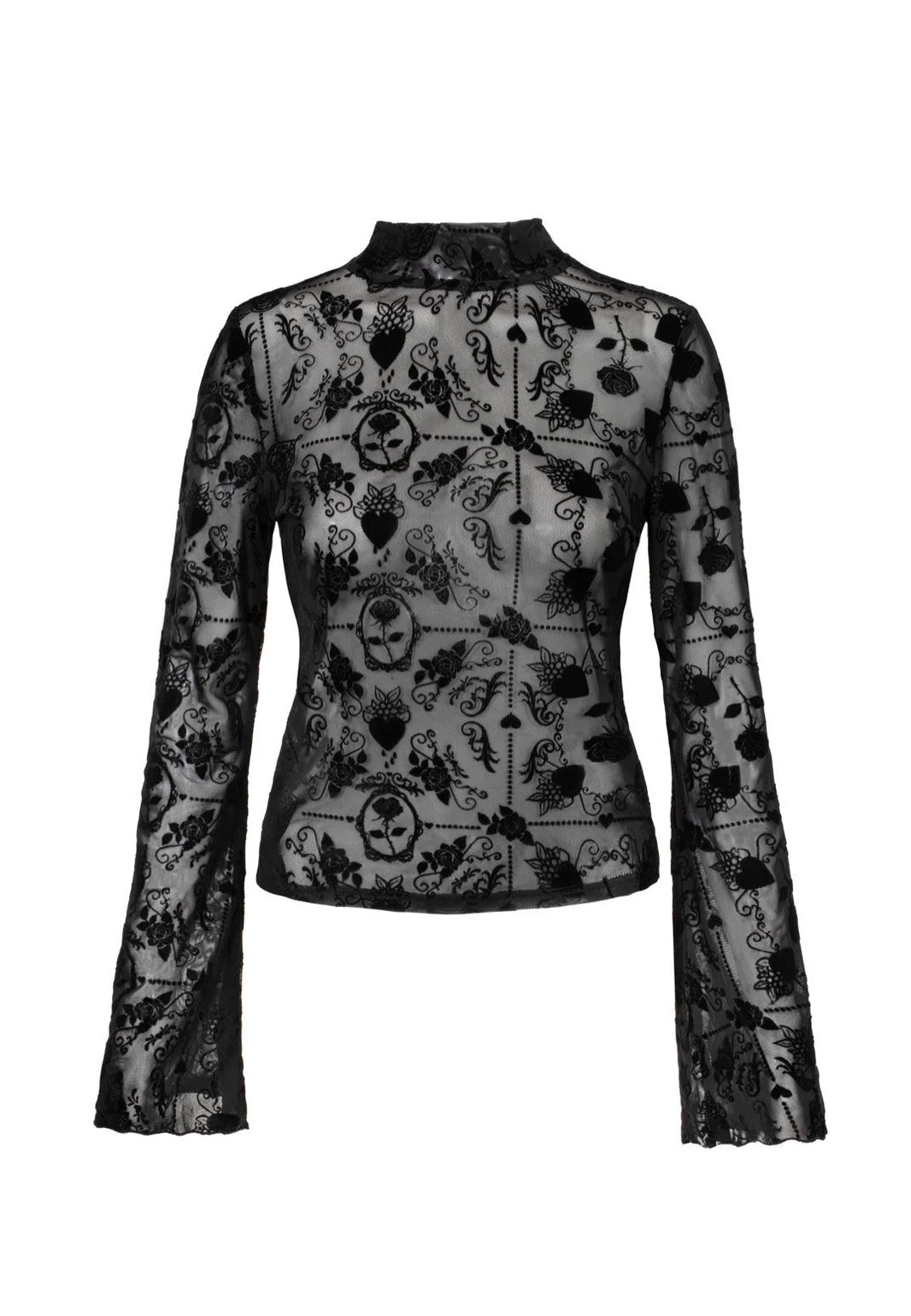 Hellbunny Esme 300 Black Top