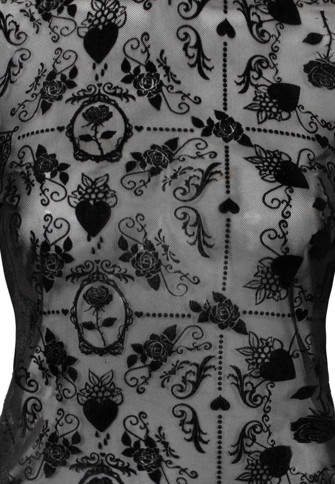 Hellbunny Esme 300 Black Top