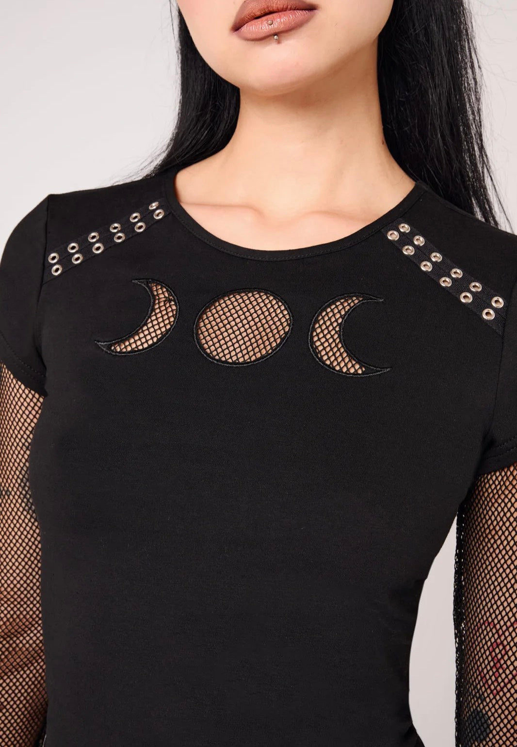 Hellbunny Nox Black Top