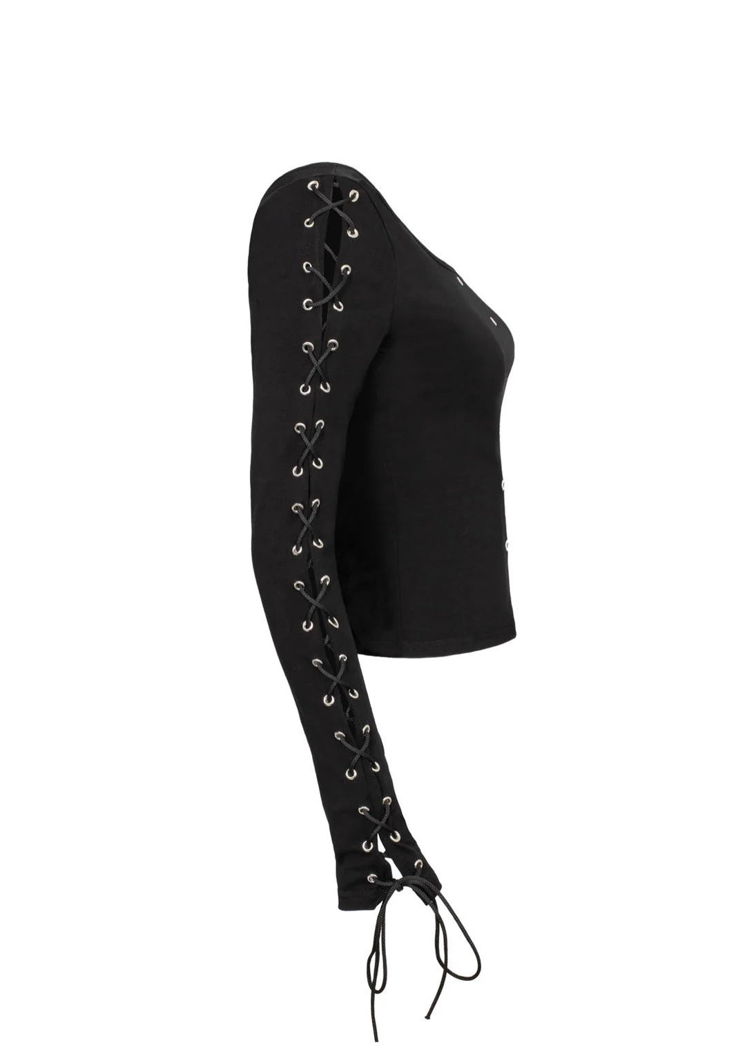 Hellbunny Grimly Black Top