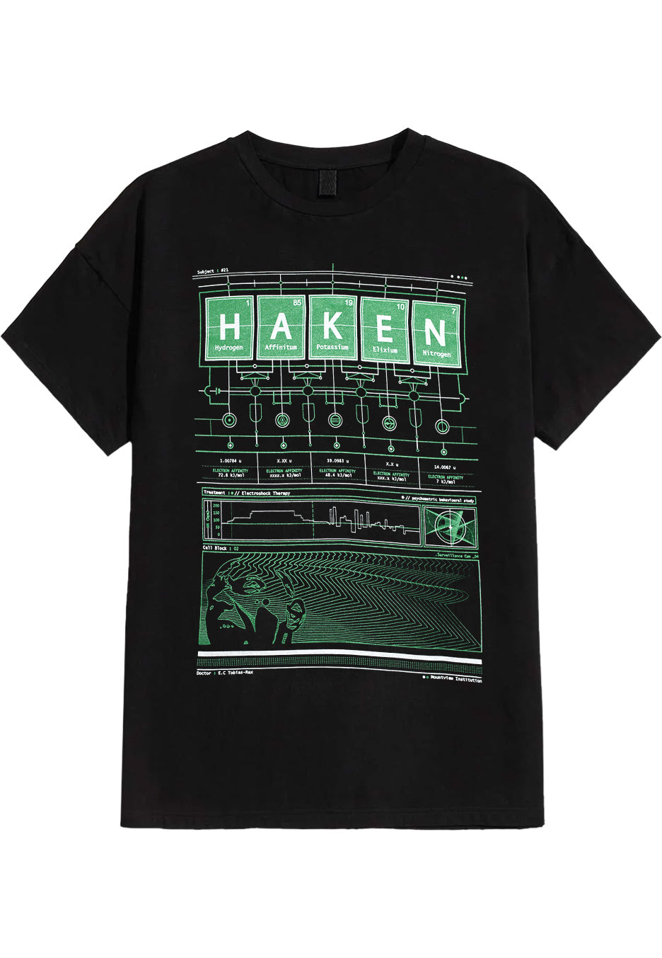 ポ*ロ様 f(x) ELECTRIC SHOCK Tシャツ Haken - Electroshock Therapy - T-Shirt | Nuclear Blast