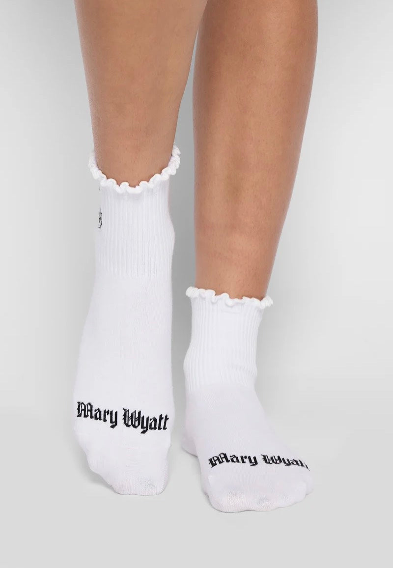 Mary Wyatt Harlow Frill Calcetines