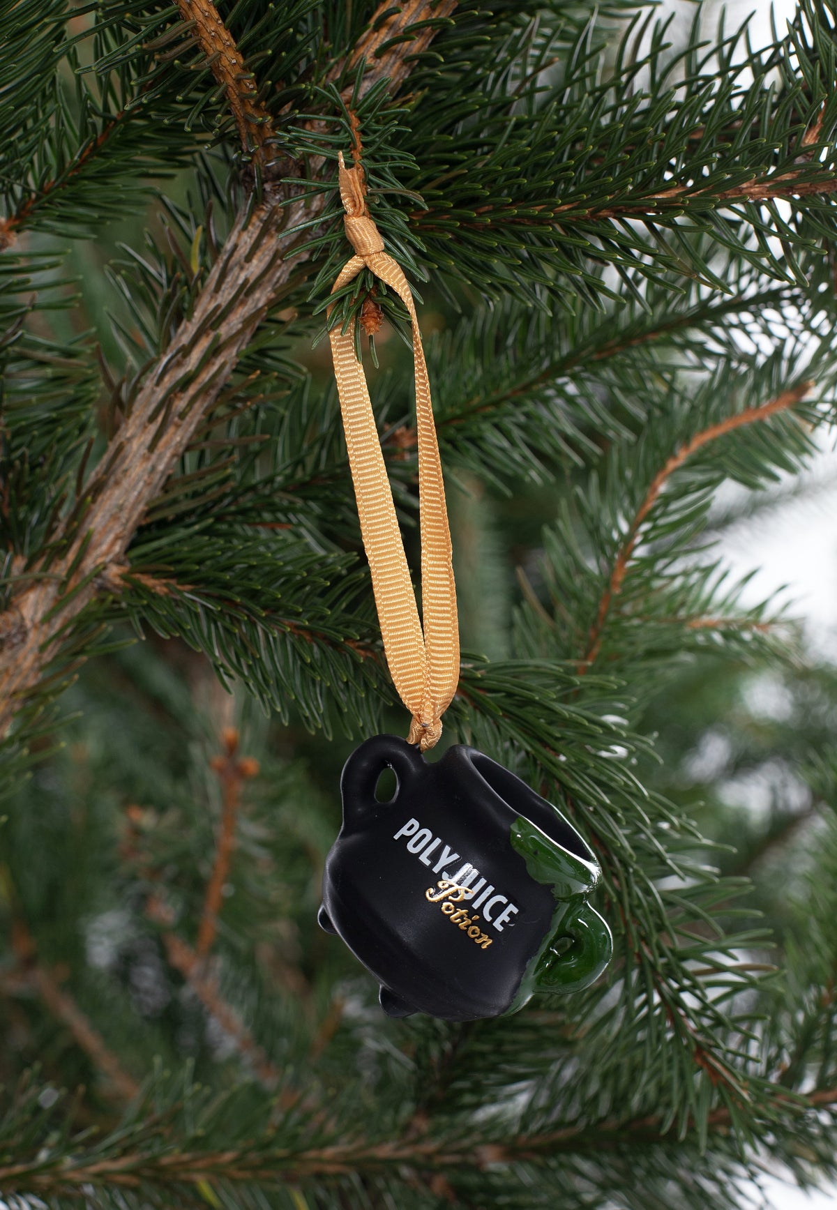 Harry Potter Polyjuice Potion Ornamentos para el árbol de Navidad