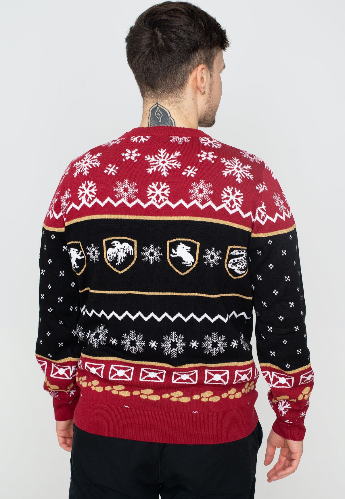 Harry Potter Hogwarts Xmas Knit Jersey de punto