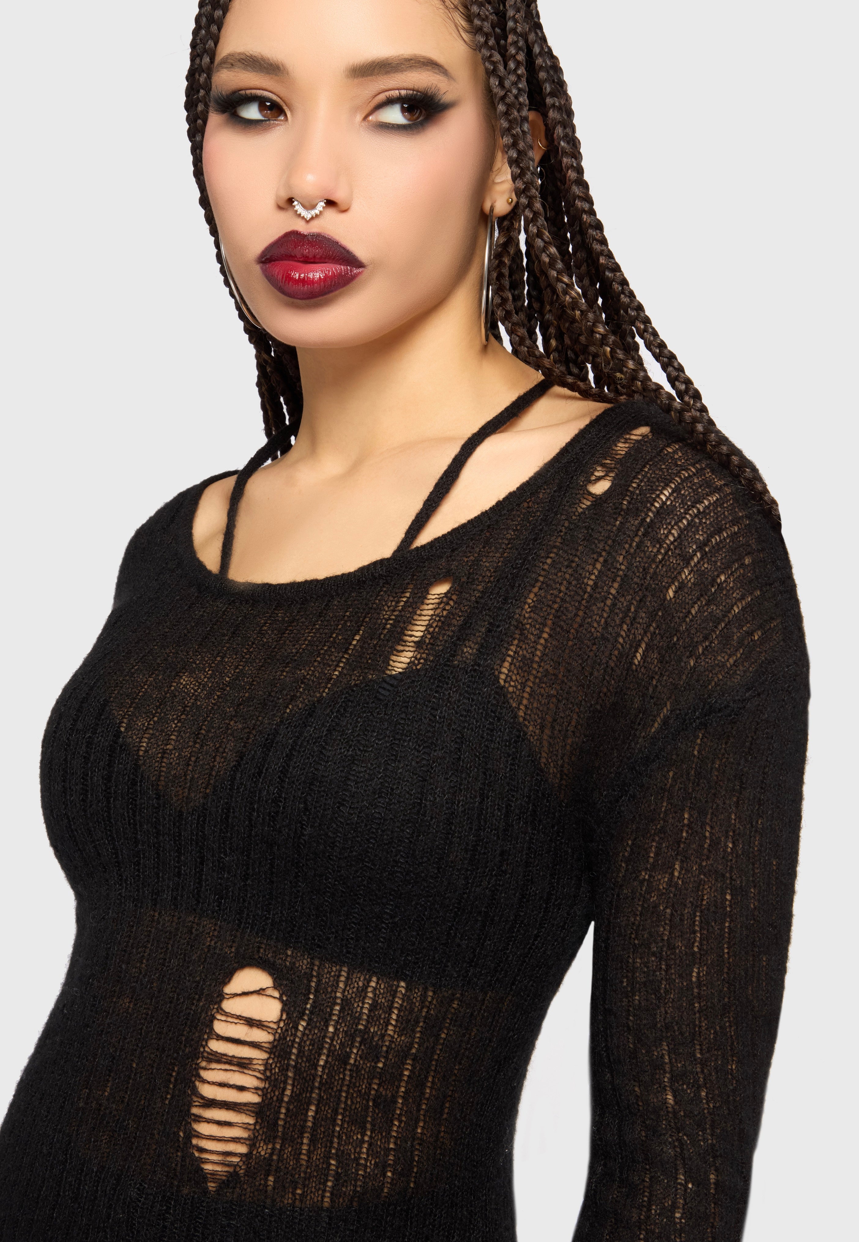 Killstar - Haunting Echoes Black - Top | Women-Image