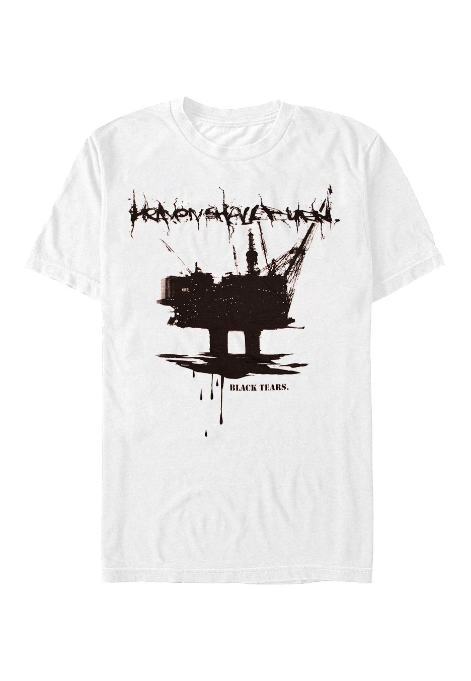 Heaven Shall Burn - New Black Tears White - T-Shirt