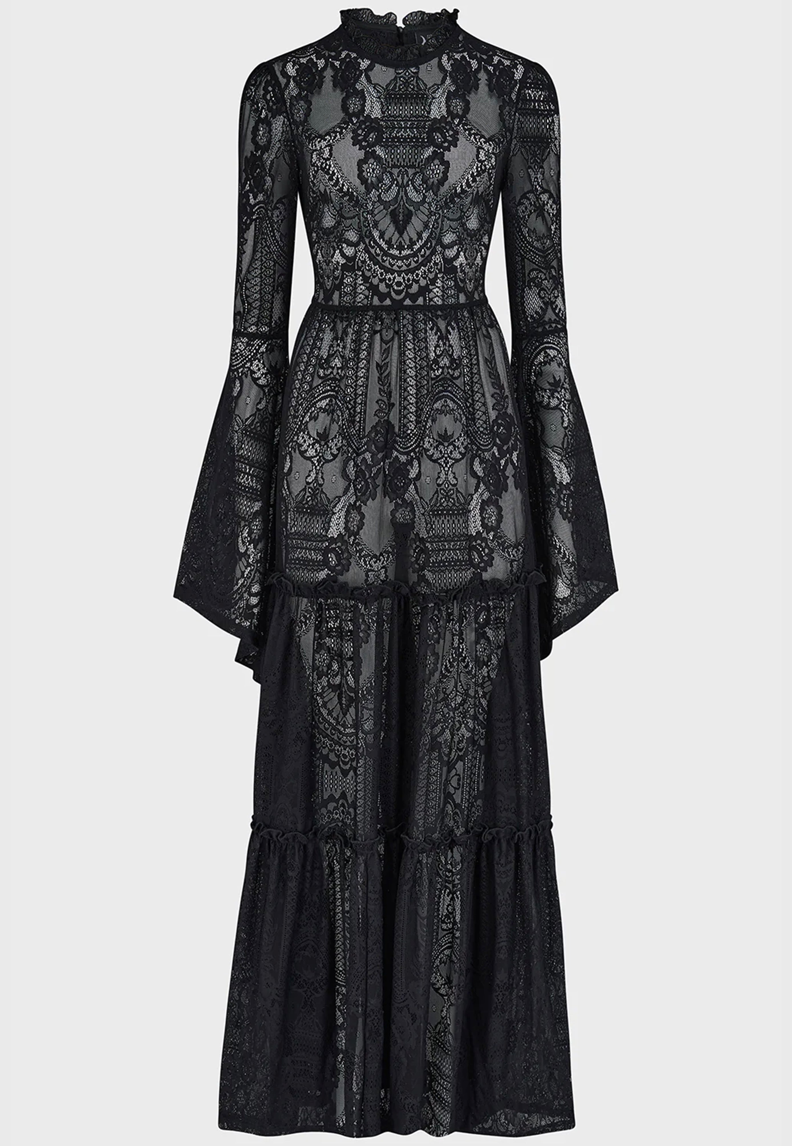 Killstar - Hecate Lace Black - Dress | Women-Image