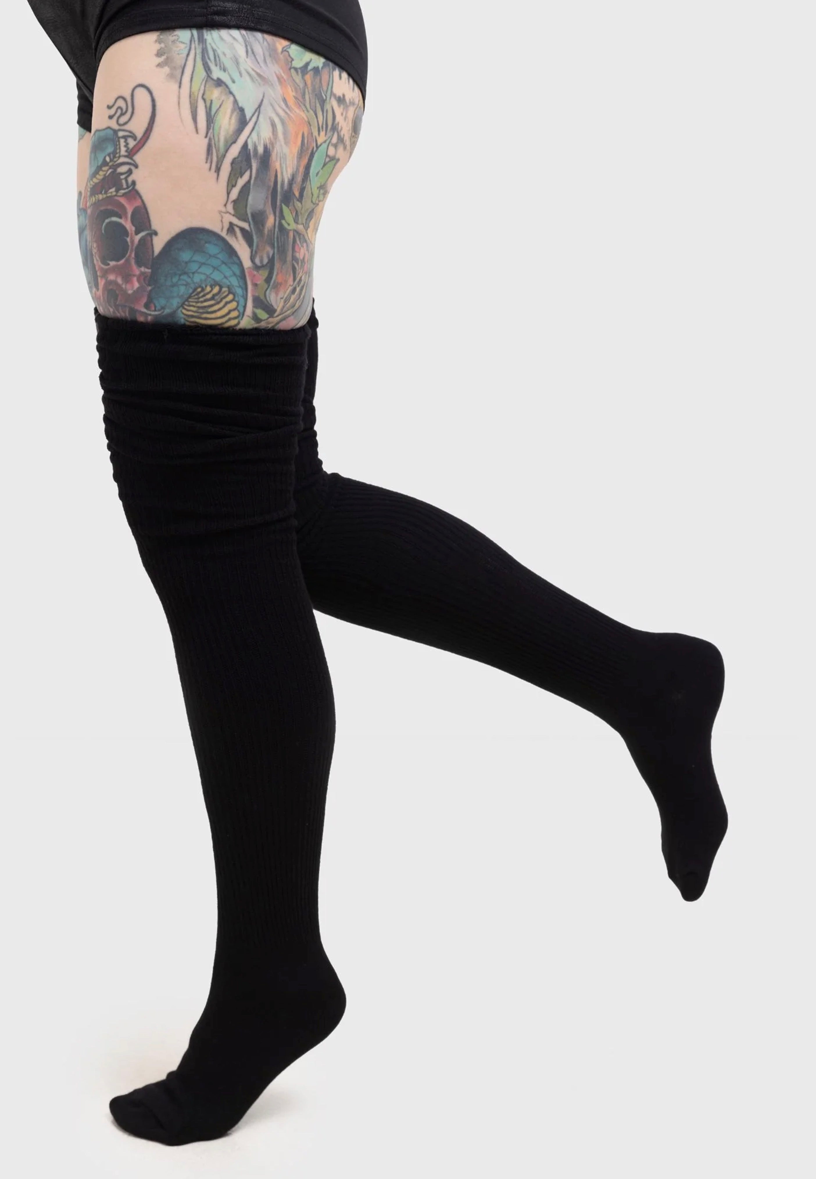 Killstar - Hecate Slouch - Socks | Neutral-Image