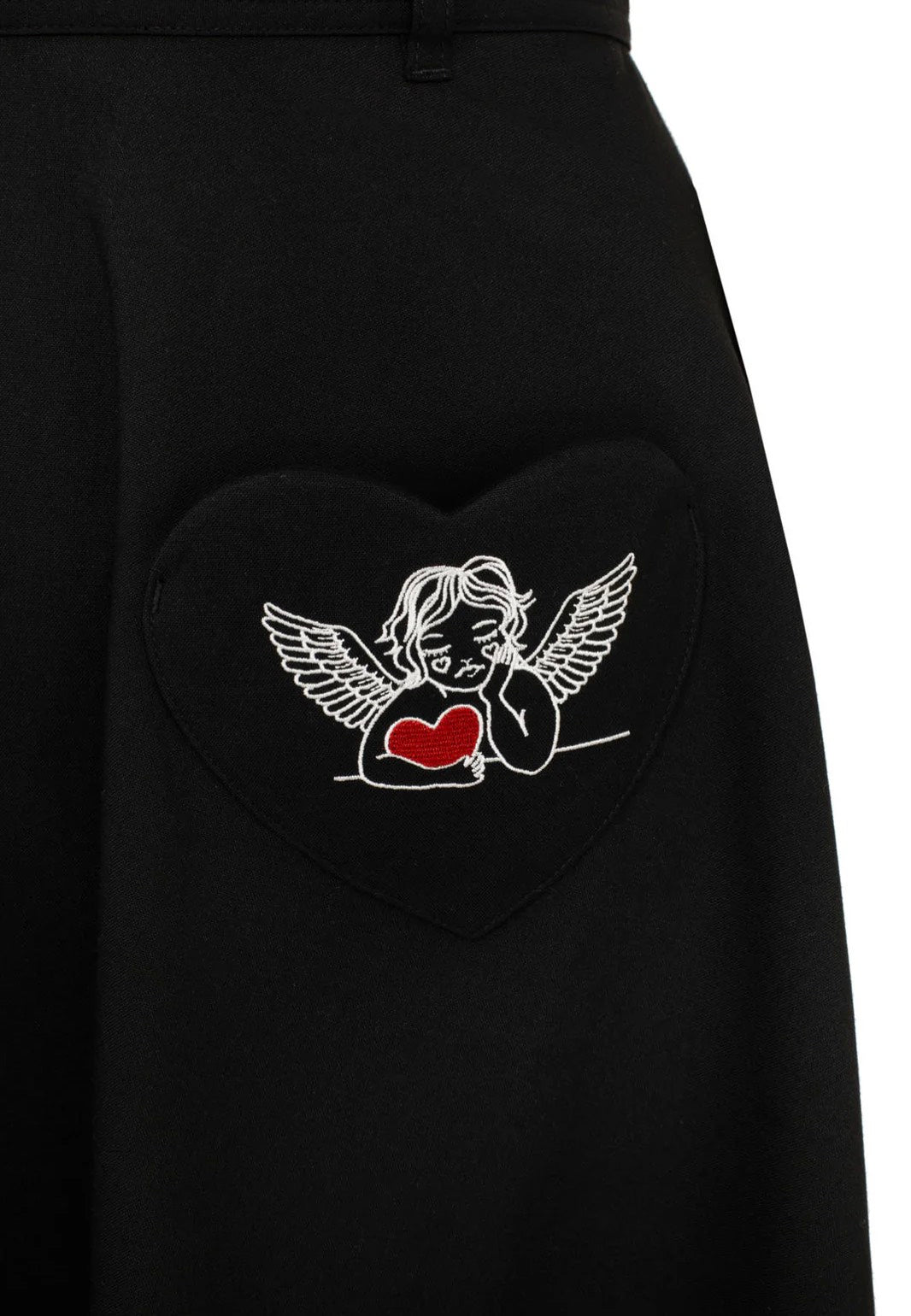 Hellbunny - Cupid Pinafore Black - Dress | Women-Image