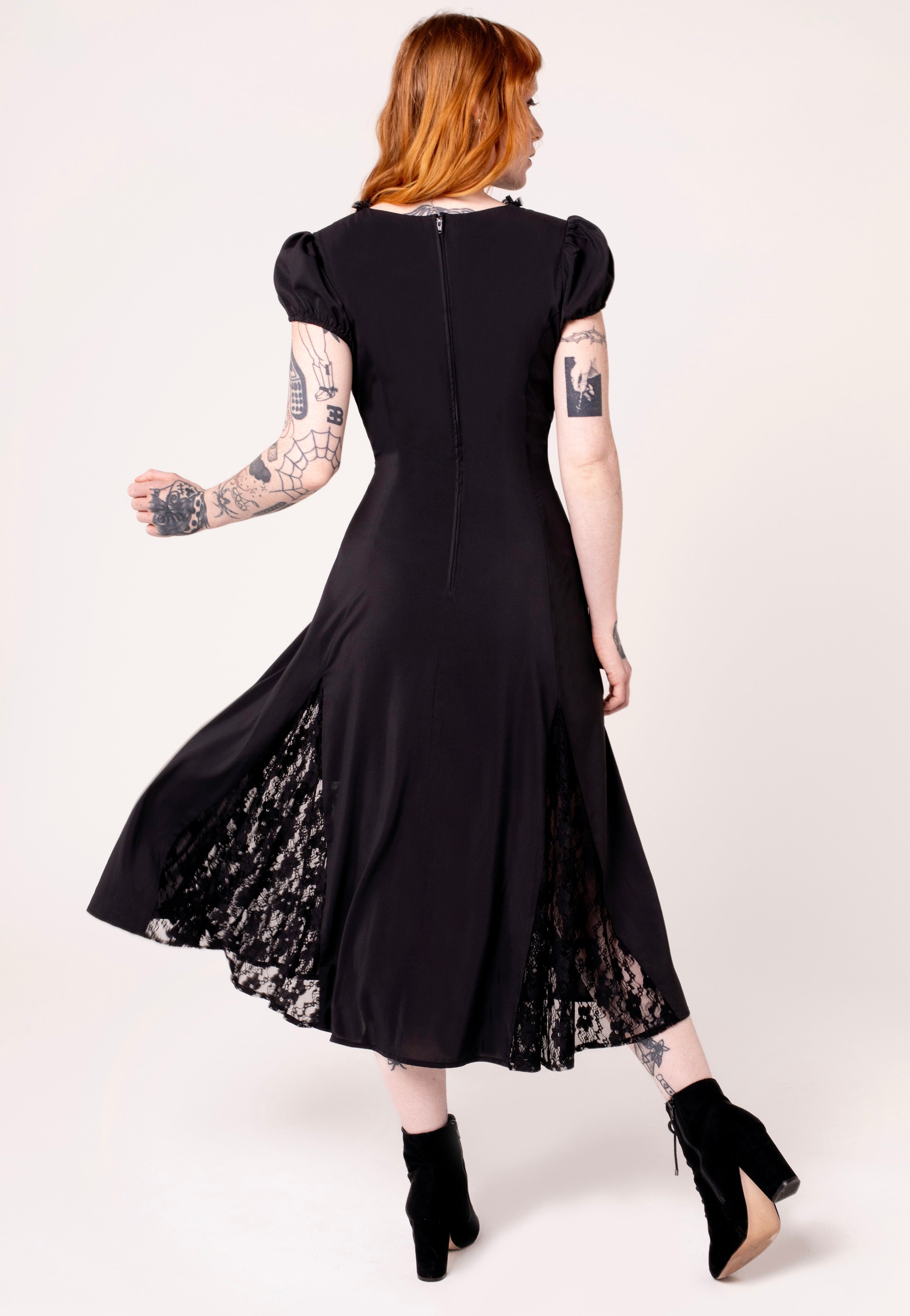 Hellbunny - Edith Black - Dress | Women-Image