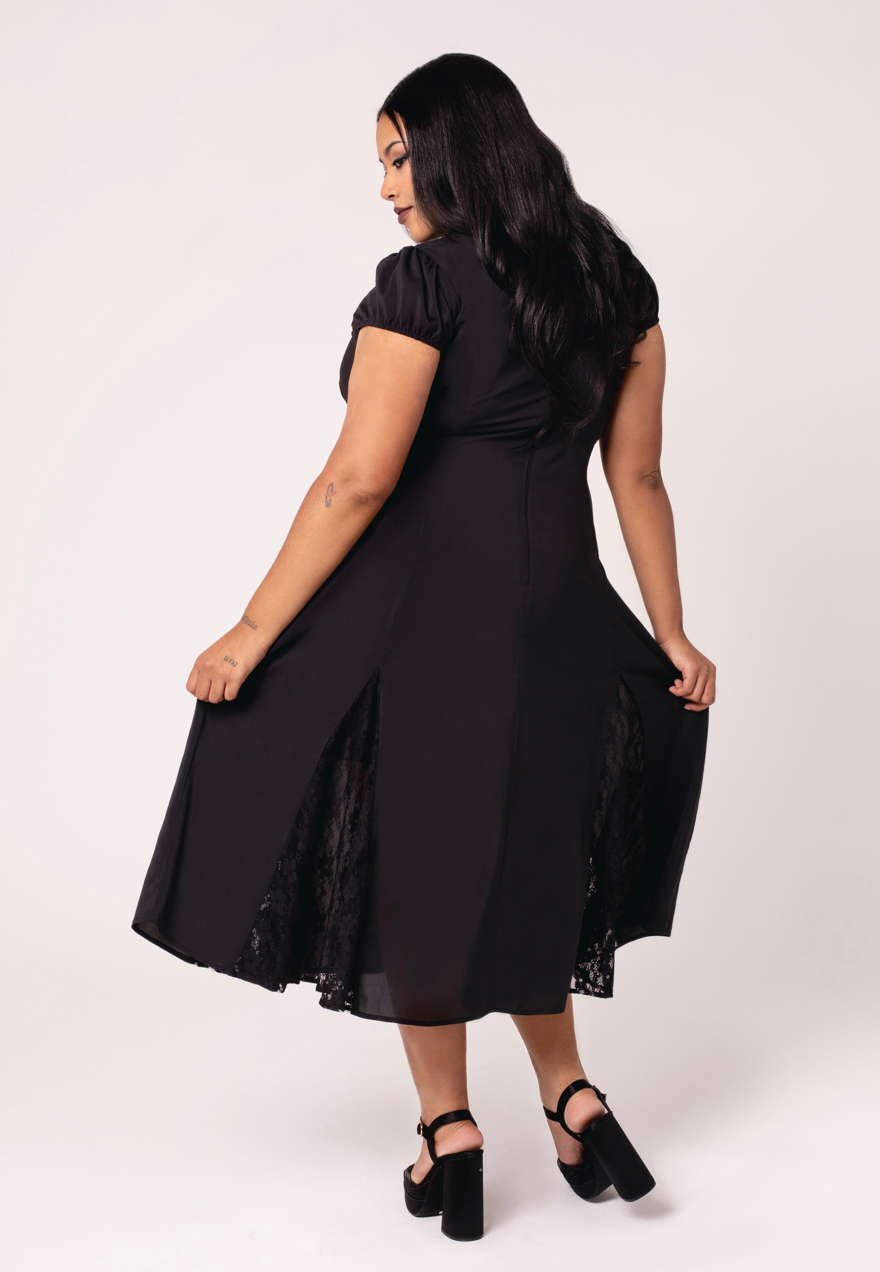 Hellbunny - Edith Black - Dress | Women-Image