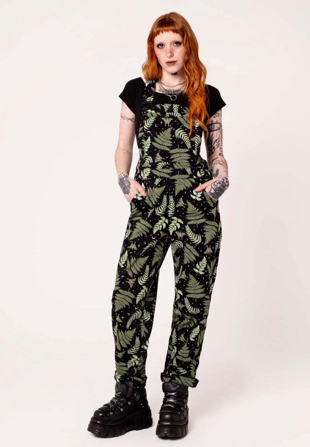 Hellbunny - Gaia Black - Pants | Women-Image