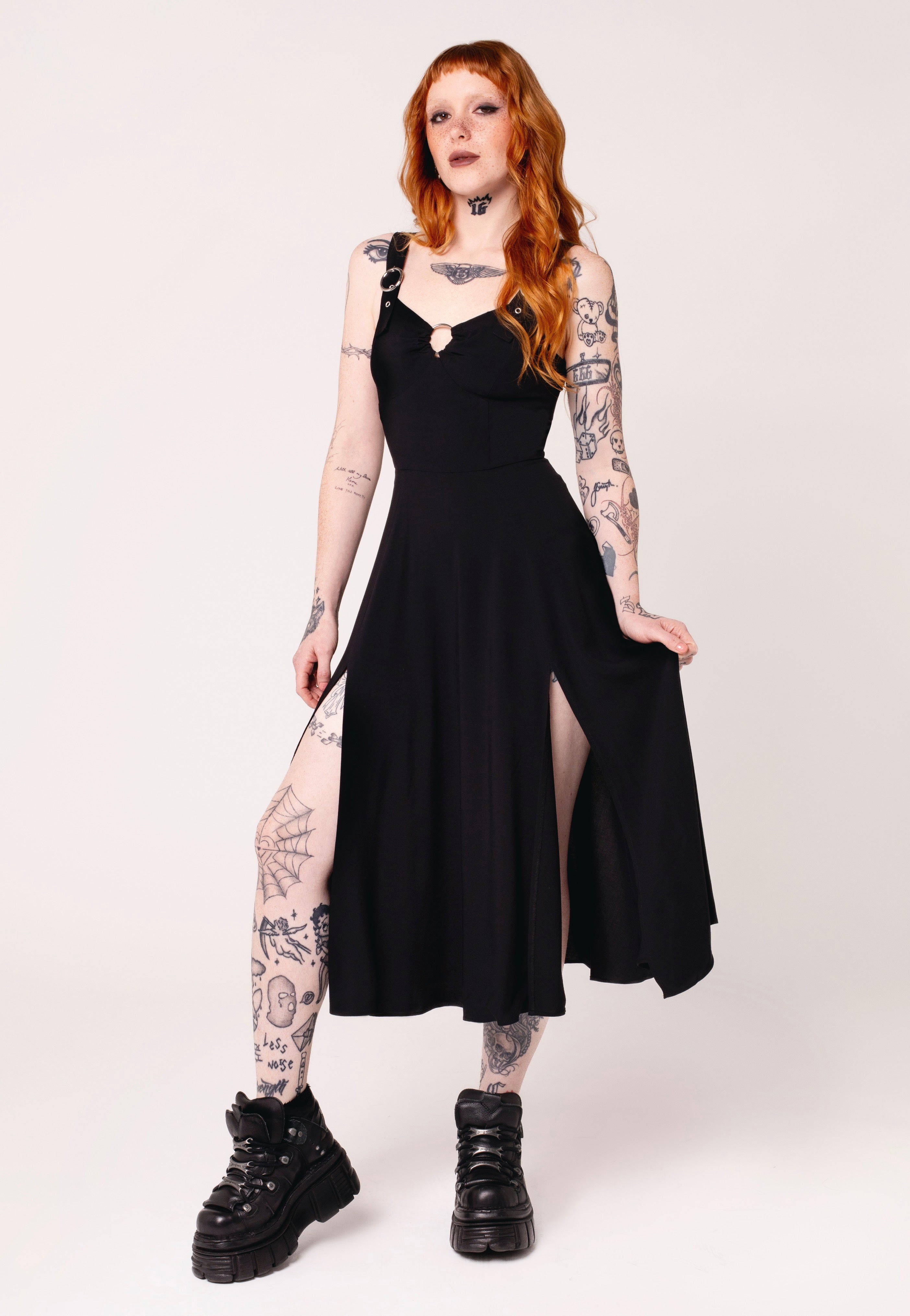 Hellbunny - Morgana Black - Dress | Women-Image