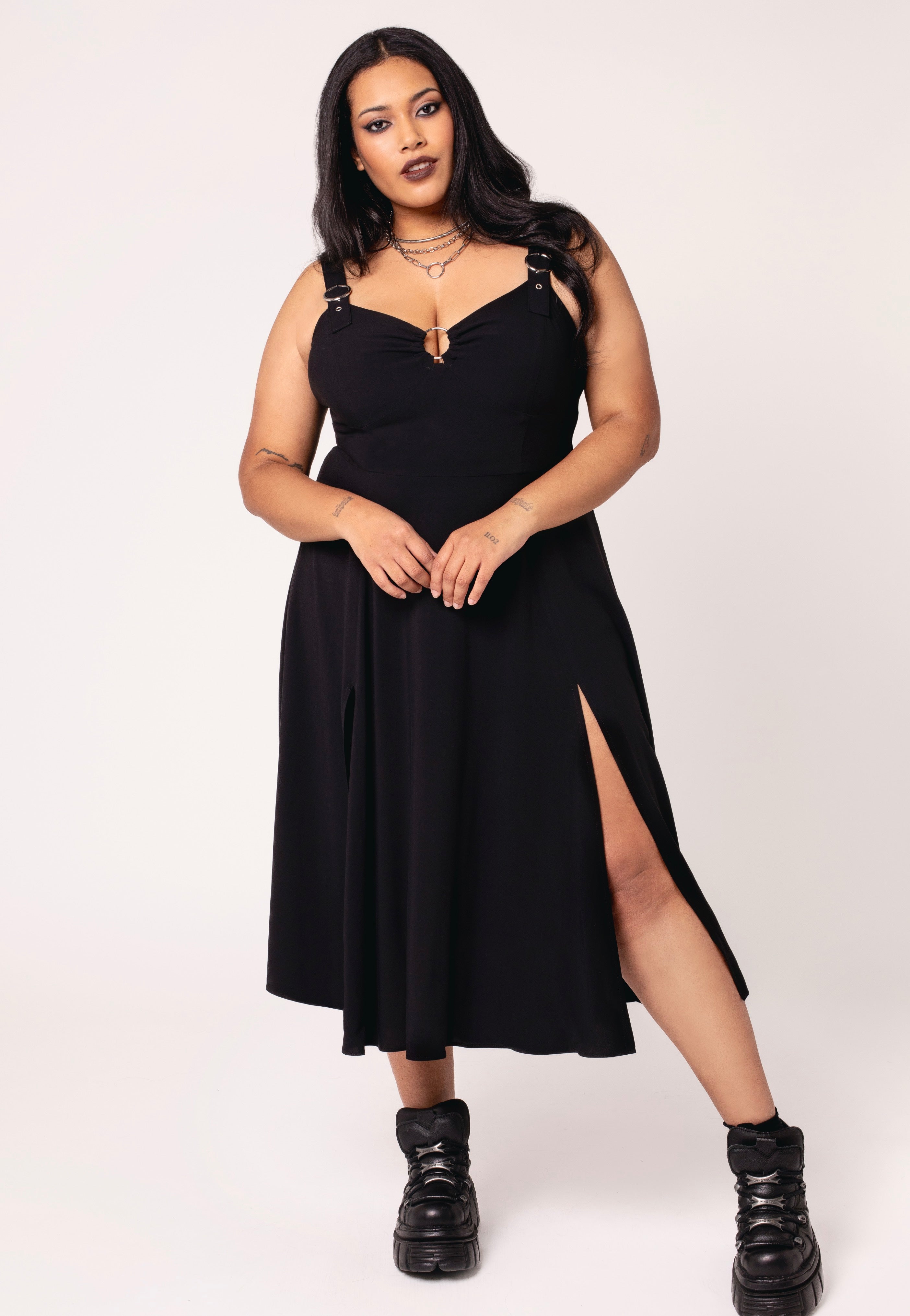Hellbunny - Morgana Black - Dress | Women-Image