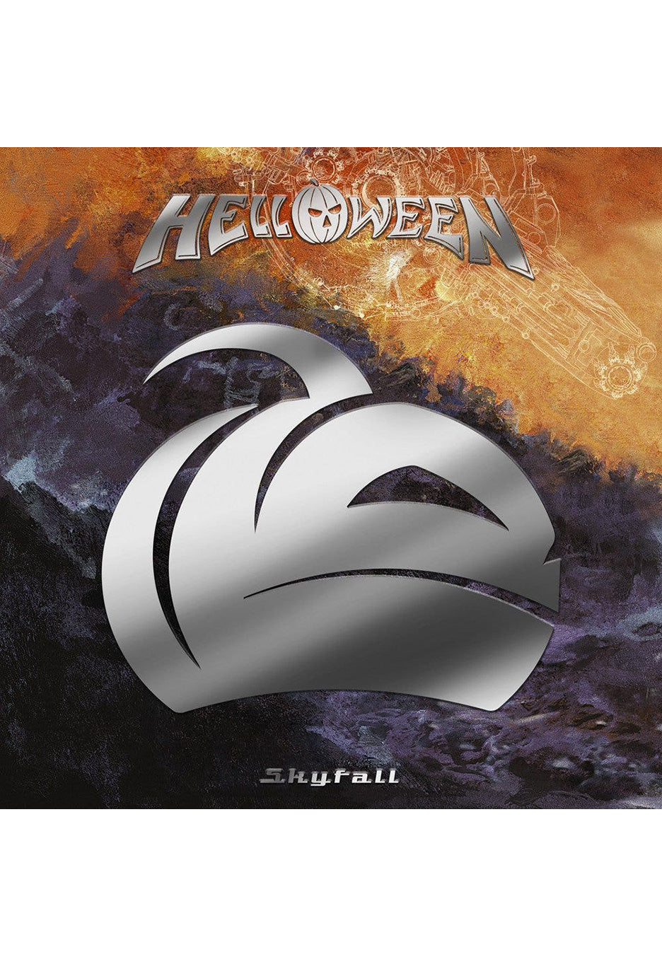 Helloween - Skyfall (Indestructible Version) Orange/White - Colored Mini Vinyl