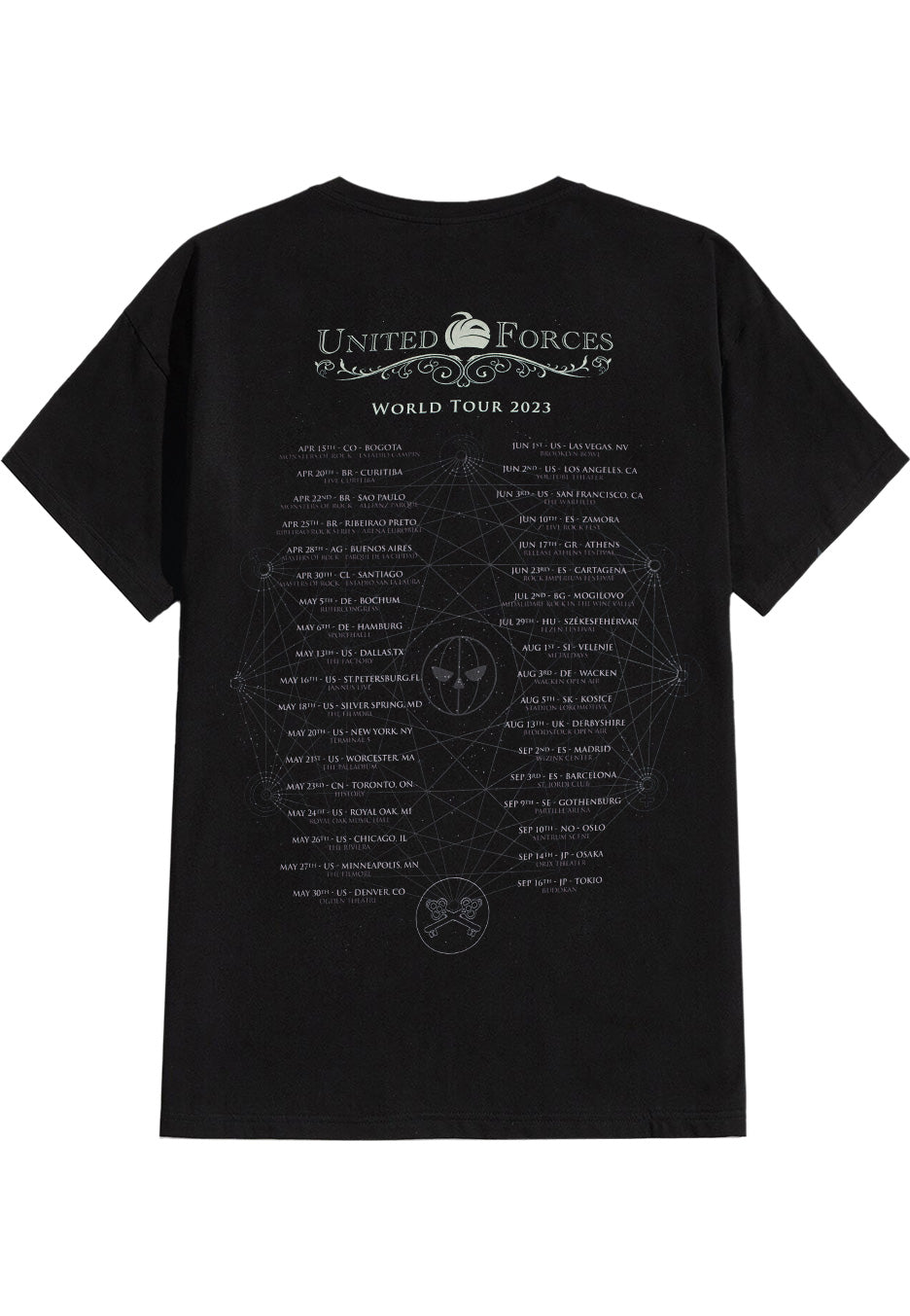 Helloween - Keeper & Eagle  World Tour 2023 - T-Shirt | Neutral-Image