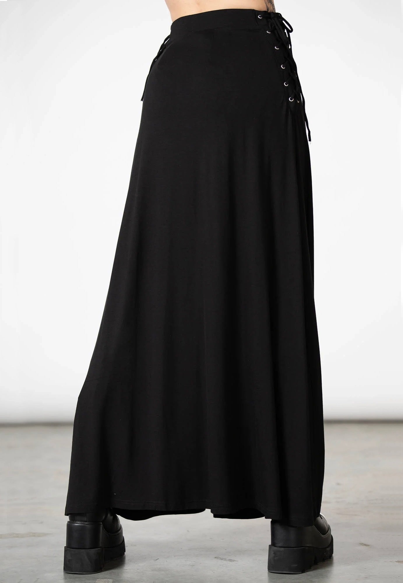 Killstar - Hellverina Split Maxi - Skirt | Women-Image