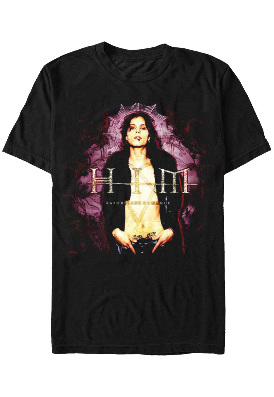HIM Razorblade Romance Classic Album Camiseta