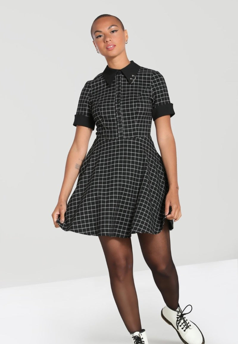 Hellbunny - Tate Mini Black - Dress | Women-Image