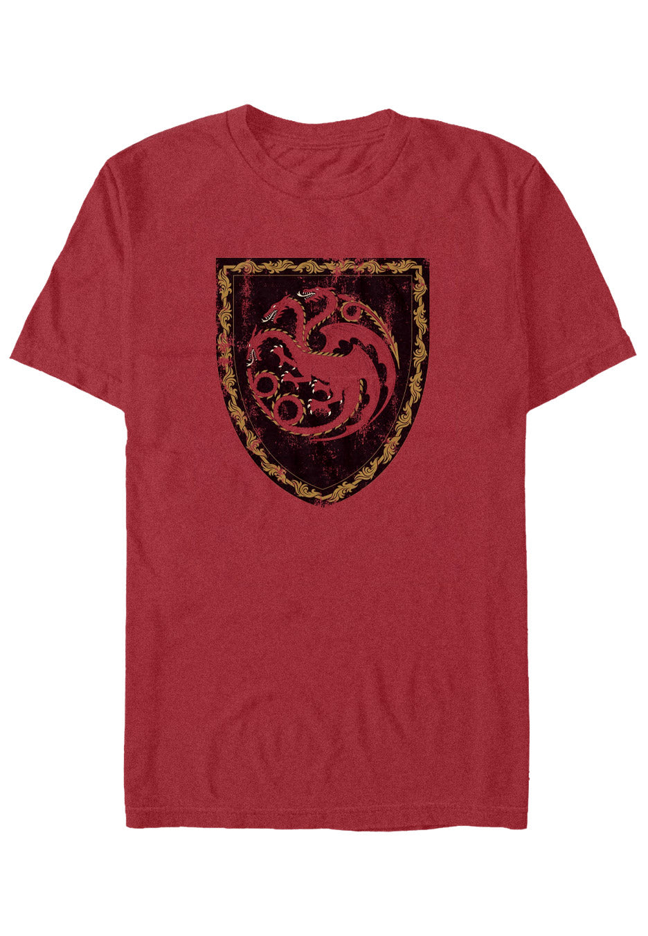 House Of The Dragon - Targaryen Crest Red - T-Shirt