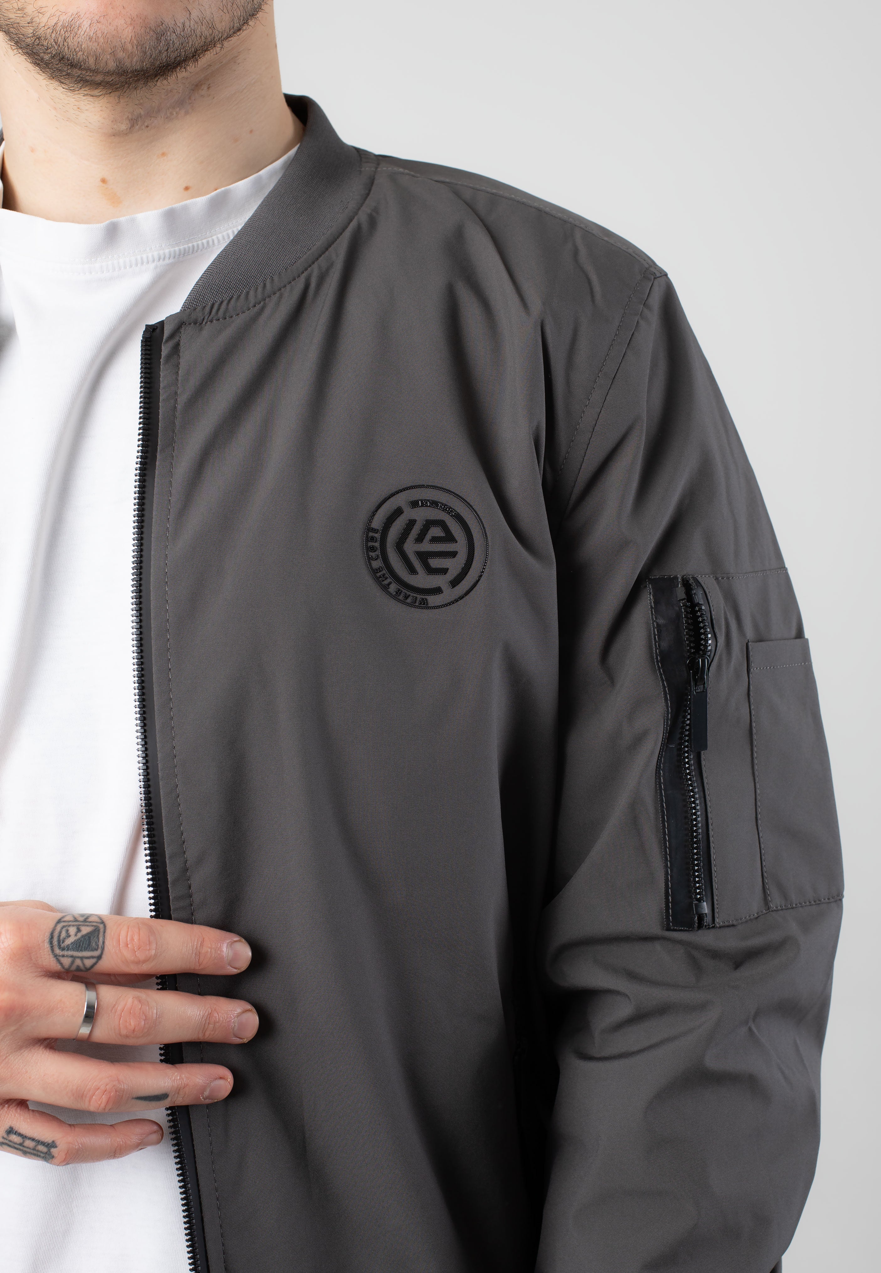 Indicode - Berto Dark Grey - Jacket | Men-Image
