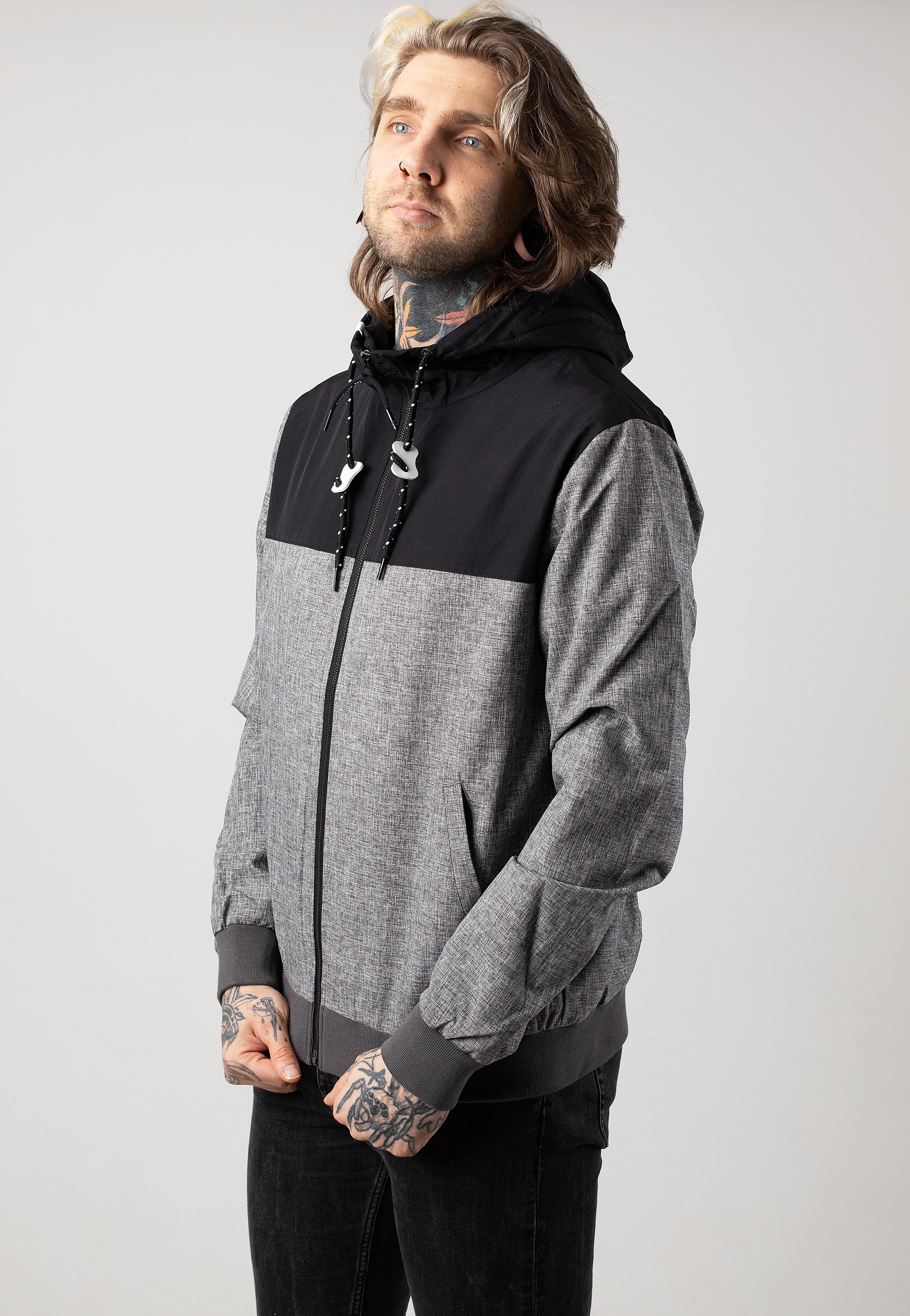 Indicode - Brushwood Black - Jacket | Men-Image