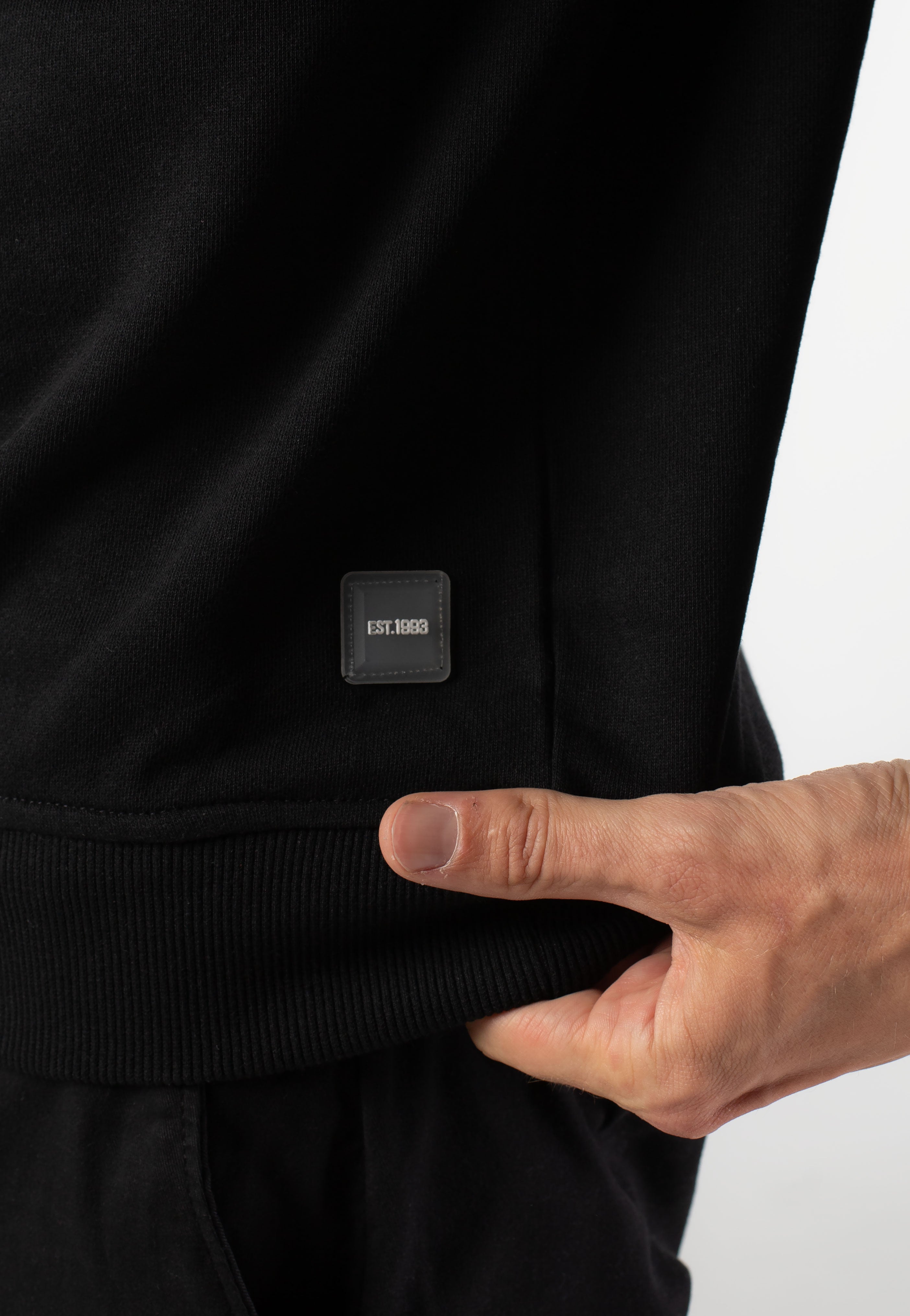 Indicode - Fence Black - Sweater | Men-Image